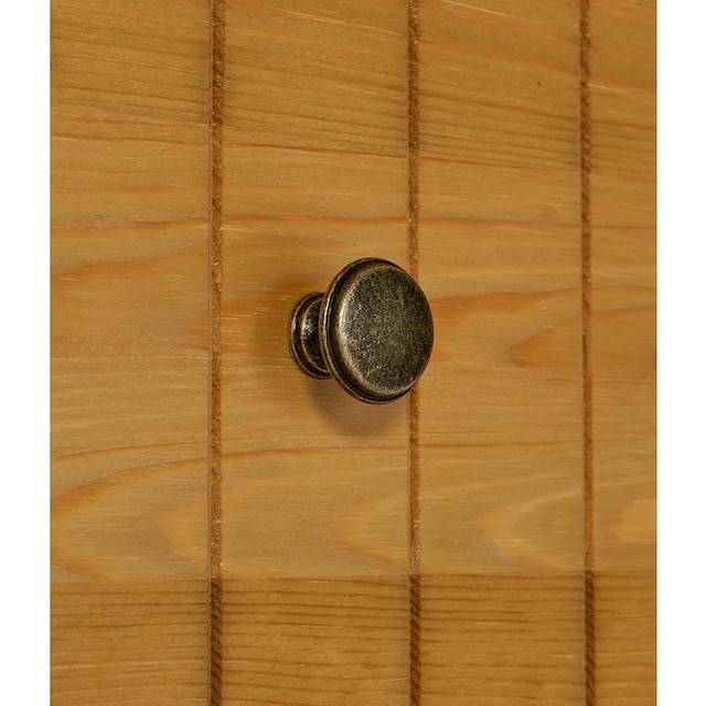 Home affaire Waschbeckenunterschrank »Vili«, Breite 60 cm,  Badezimmerschrank aus Massivholz, Metallgriffe kaufen | BAUR