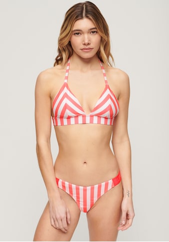 Bügel-Bikini-Top »STRIPE CHEEKY BIKINI BOTTOMS«, (Set, 2 St.)