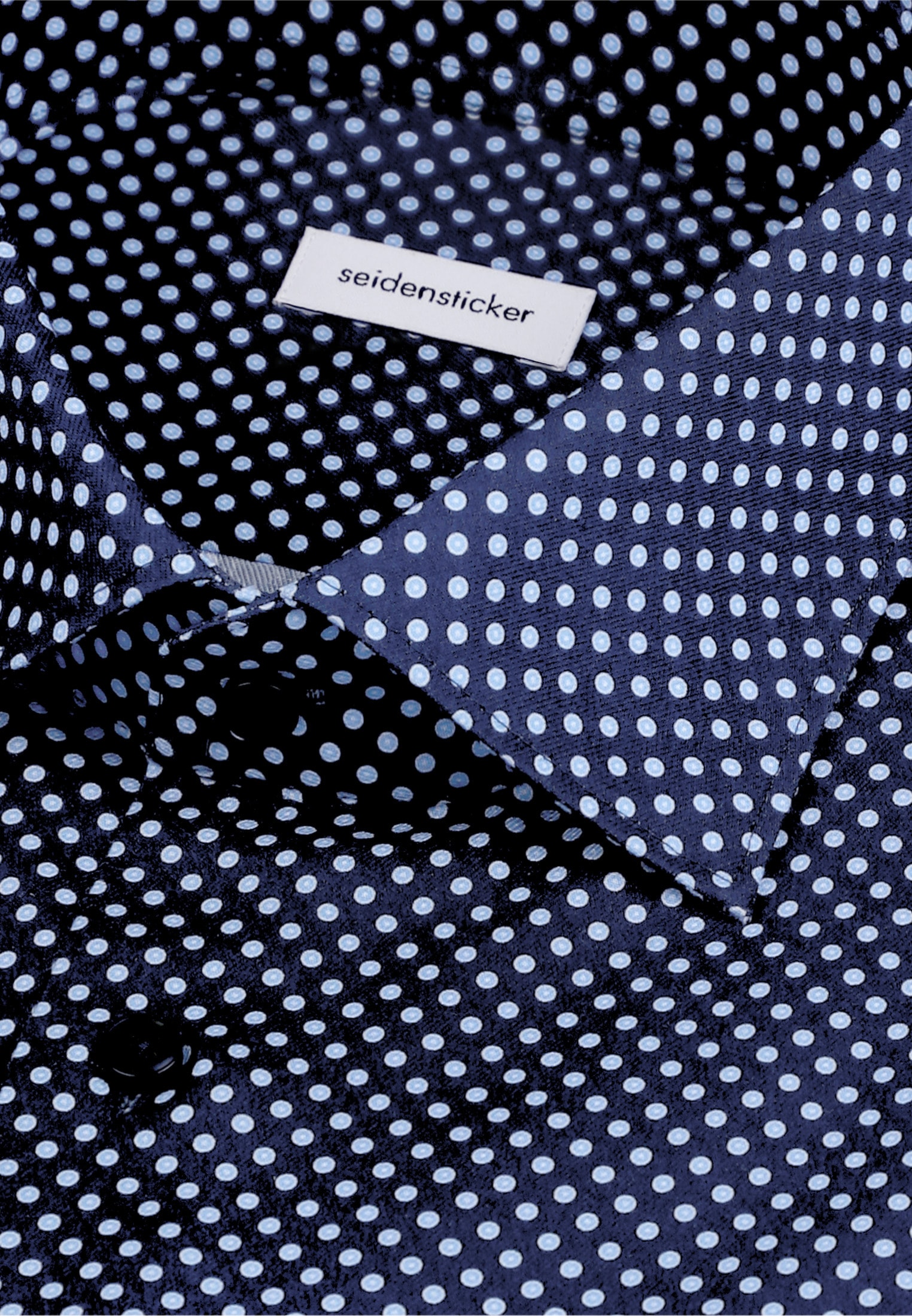 seidensticker Businesshemd »Schwarze Rose«, Slim 1/1 Extra lang Kentkragen Druck