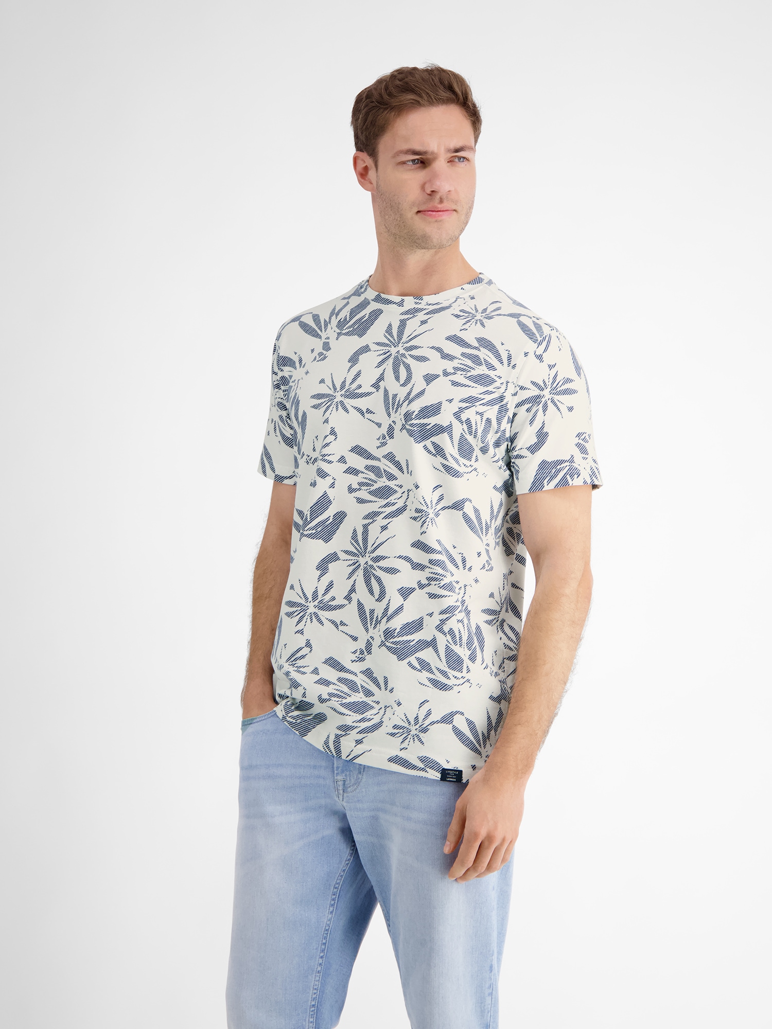 LERROS T-Shirt "T-Shirt mit Stretchanteil" günstig online kaufen