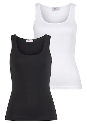 Tanktop, (Packung, 2 tlg.)