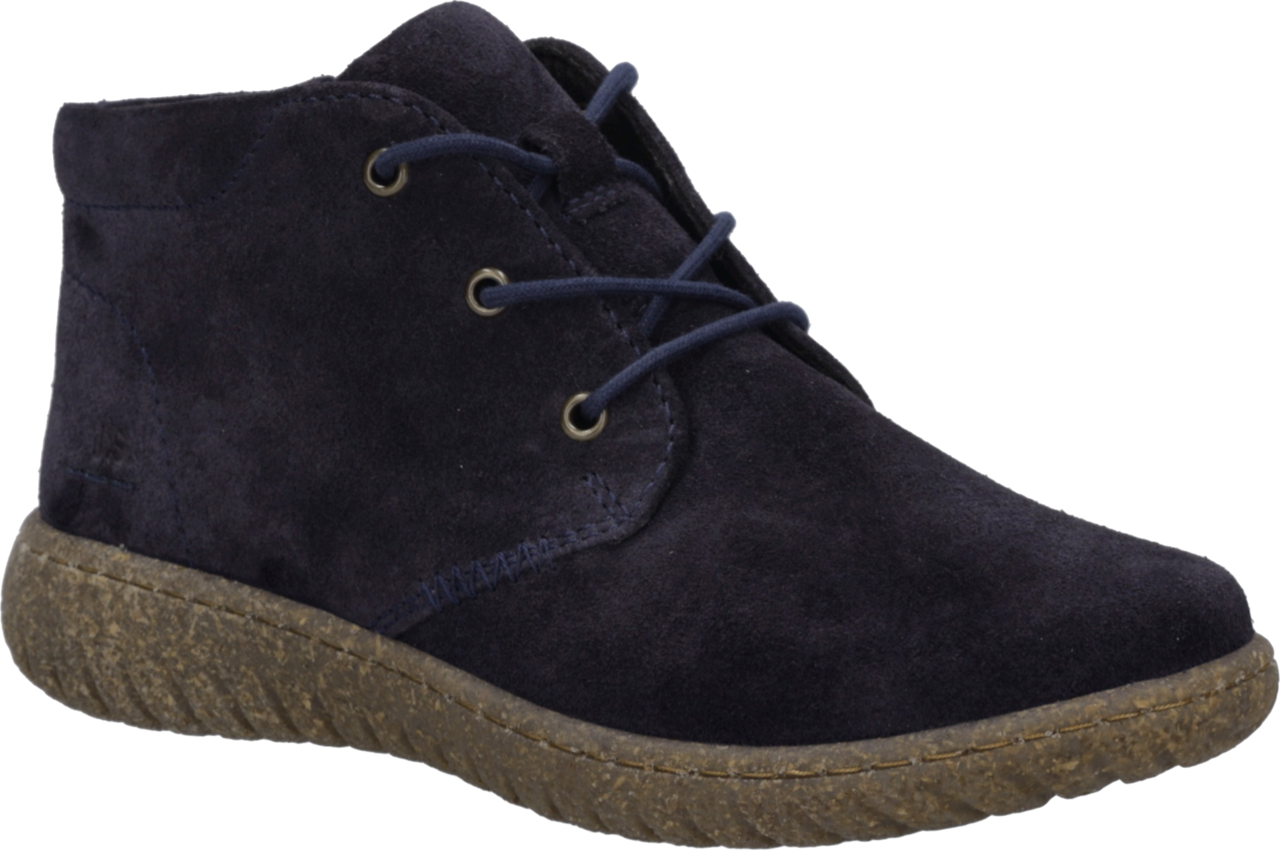 Josef Seibel Schnürboots "Angelina 07" Schnürstiefelette mit Logoprägung, Weite G (=weit)