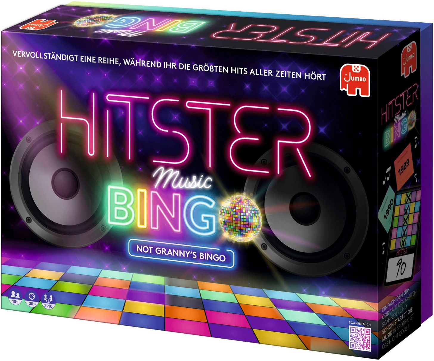 JUMBO Spiel »Hitster Musik Bingo«