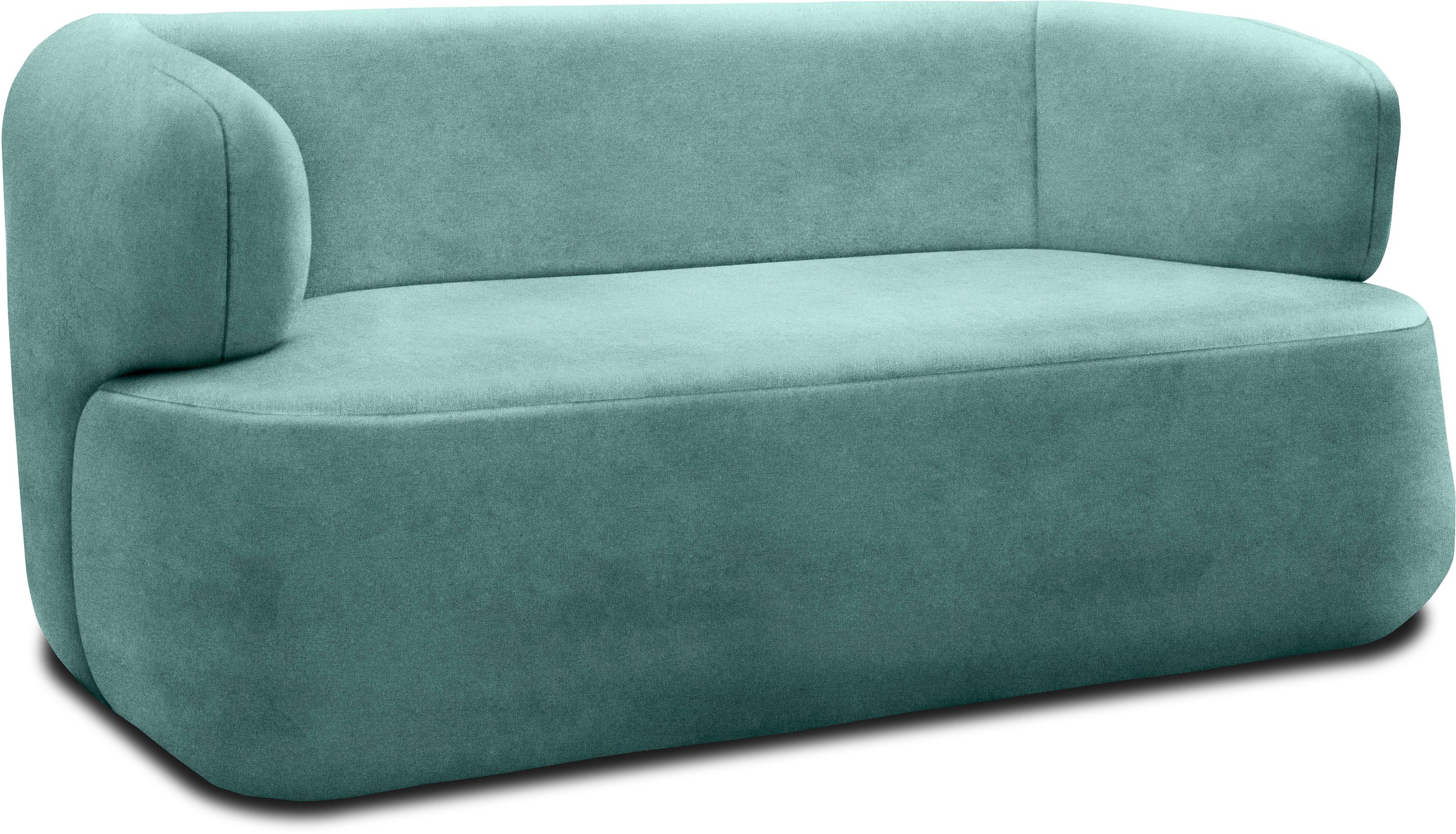 DOMO collection 2-Sitzer »800012 Designsofa, komfortabel und elegant, organische Formensprache«, Formschöner 2-Sitzer