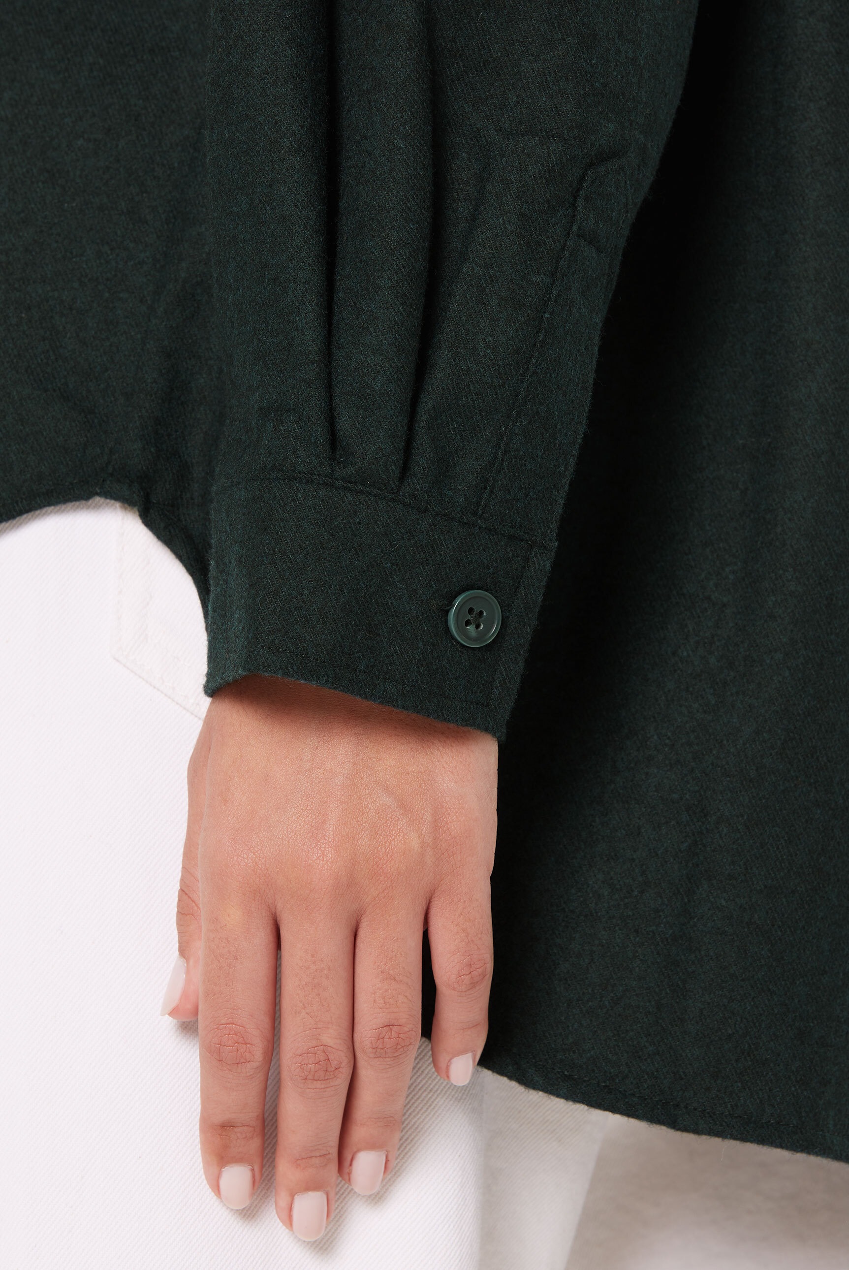 SENSES.THE LABEL Langarmbluse mit Brusttasche
