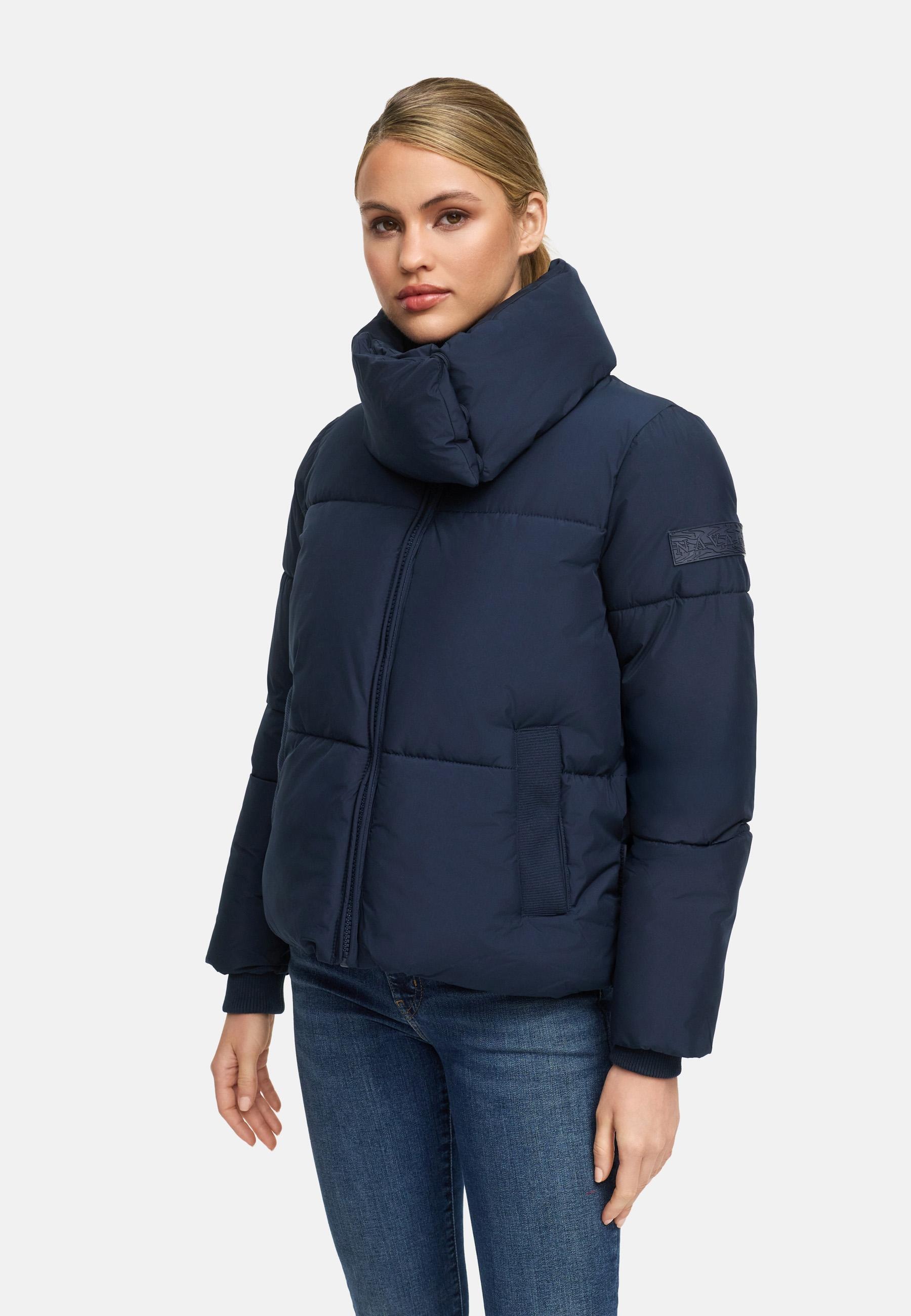Navahoo Outdoorjacke »Traumelfe 14«, ohne Kapuze, Winter Steppjacke mit hohem Kragen