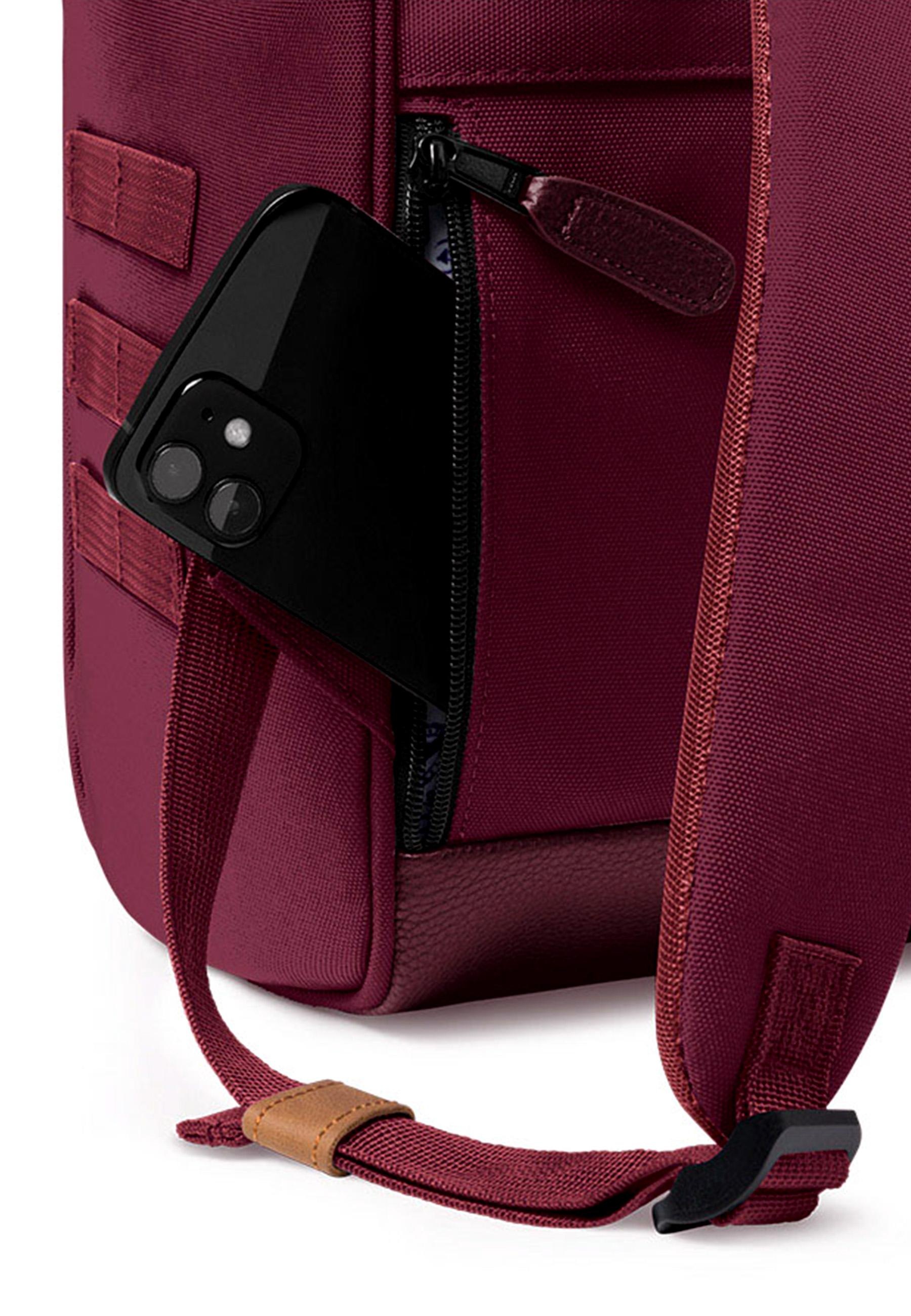 CABAIA Tagesrucksack »Medium«, Cityrucksack mit austauschbaren Vordertaschen