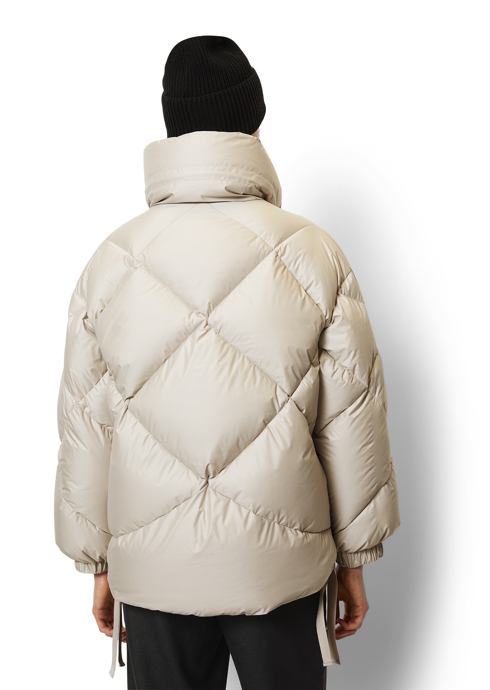 Marc O'Polo Outdoorjacke »aus recycelten Materialien«, ohne Kapuze
