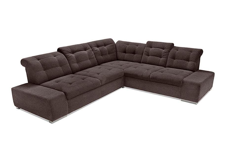 sit&more Ecksofa "Pale L-Form" inklusive Kopfteilverstellung, wahlweise mit Schlaffunktion