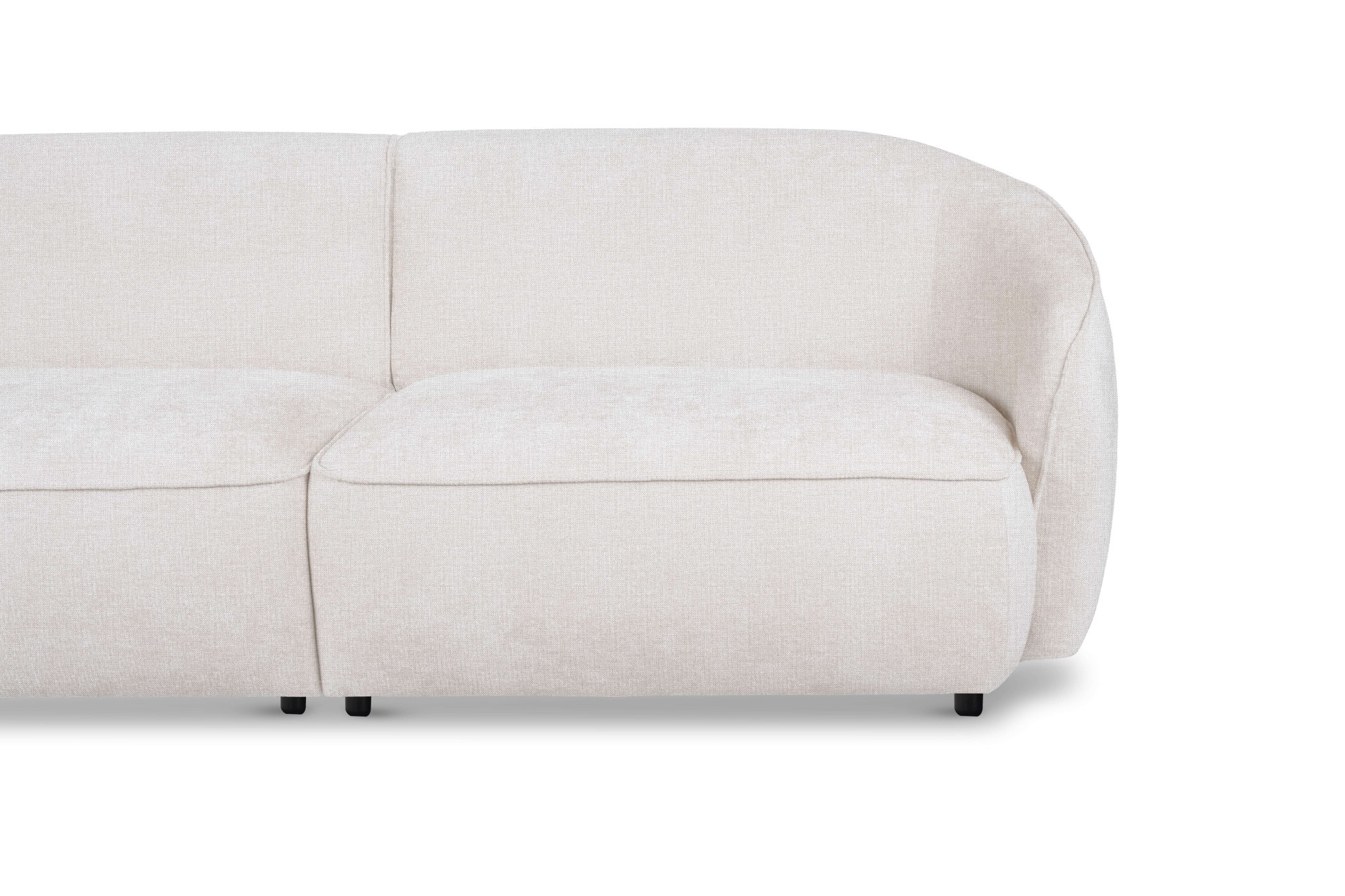 INOSIGN 3-Sitzer »Cosigo«, Breite 226 cm, 2 Chenille-Stoffe zur Auswahl, mit Kaltschaum