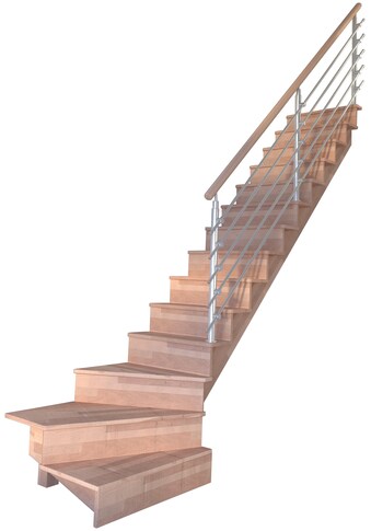Starwood Systemtreppe »Massivholz Lindos Design...