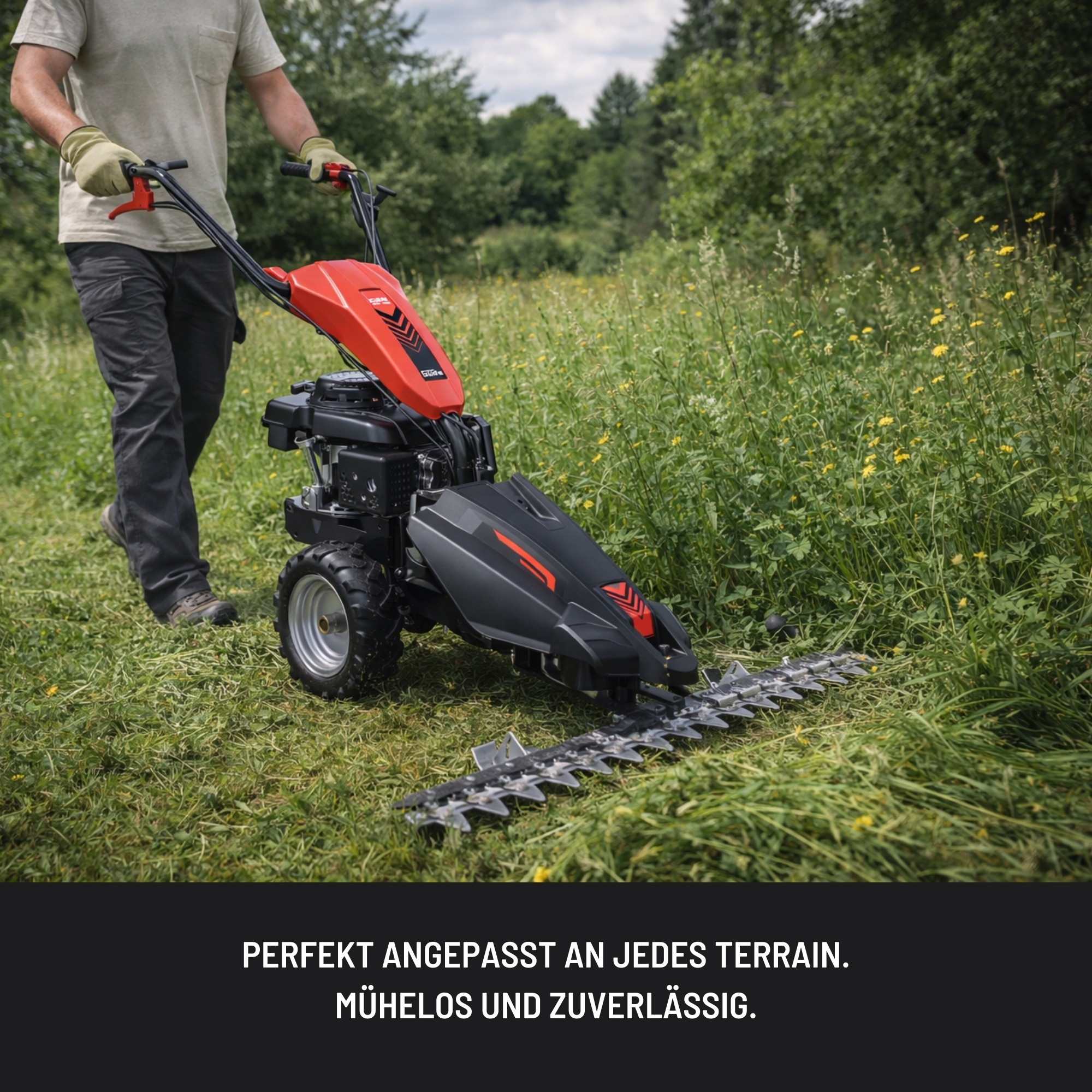 Güde Benzinrasenmäher »Benzin-Balkenmäher GBM 870-200«