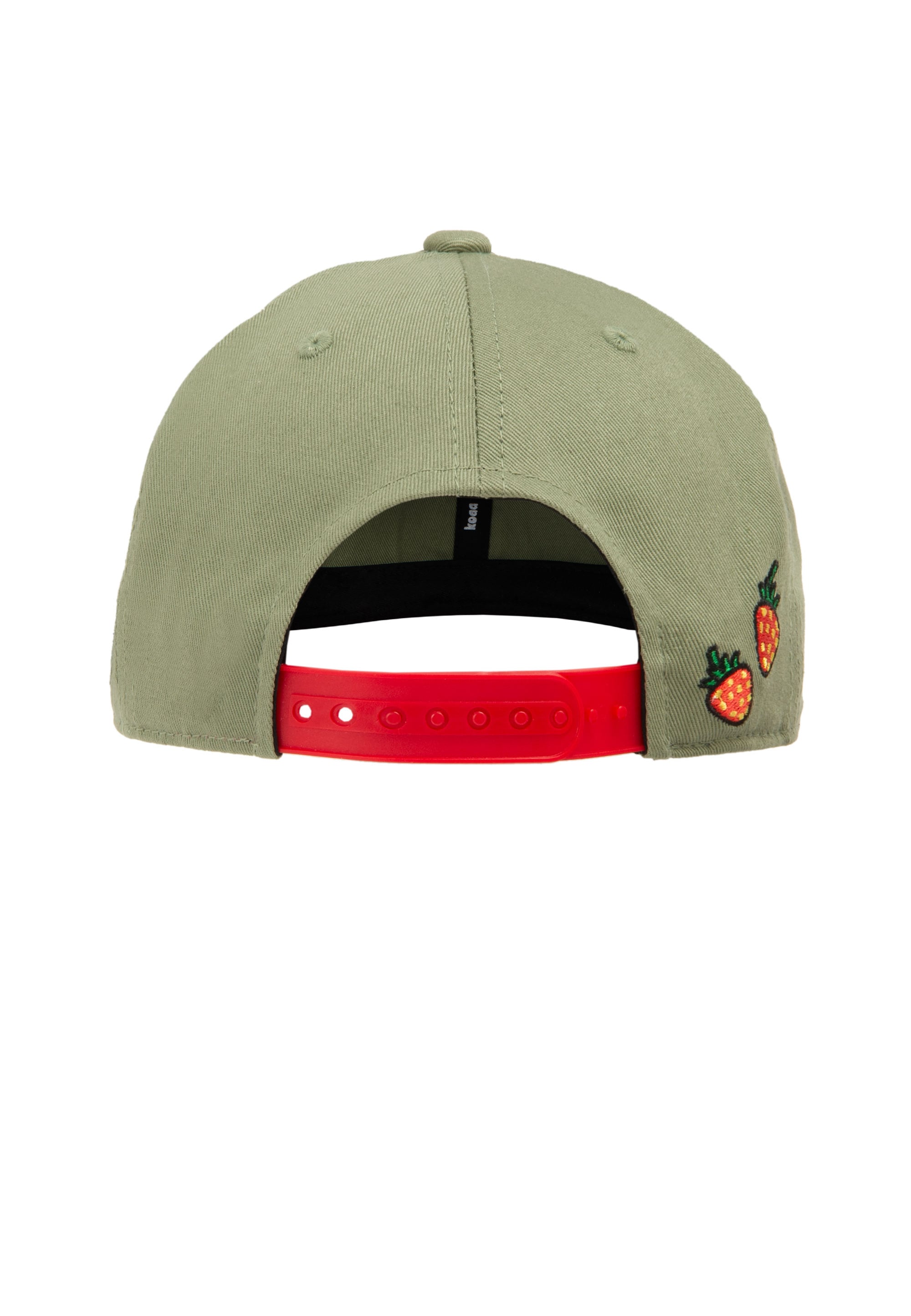 koaa Baseball Cap »Der kleine Maulwurf - Erdbeere«, mit detailreicher Stickerei