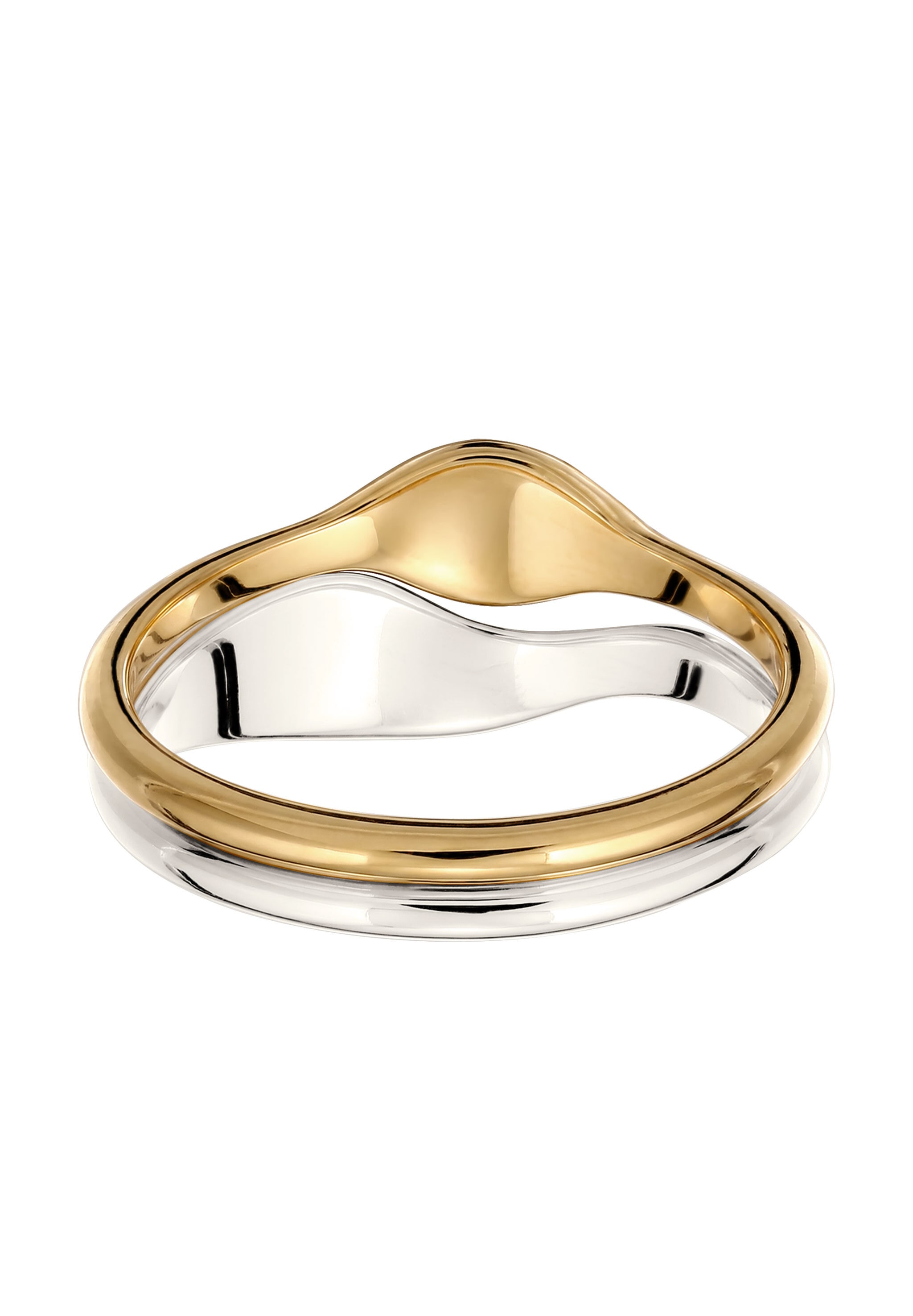 Elli Ring-Set »Ring Ringset Duo Bicolor 925 Sterling Silber vergoldet«