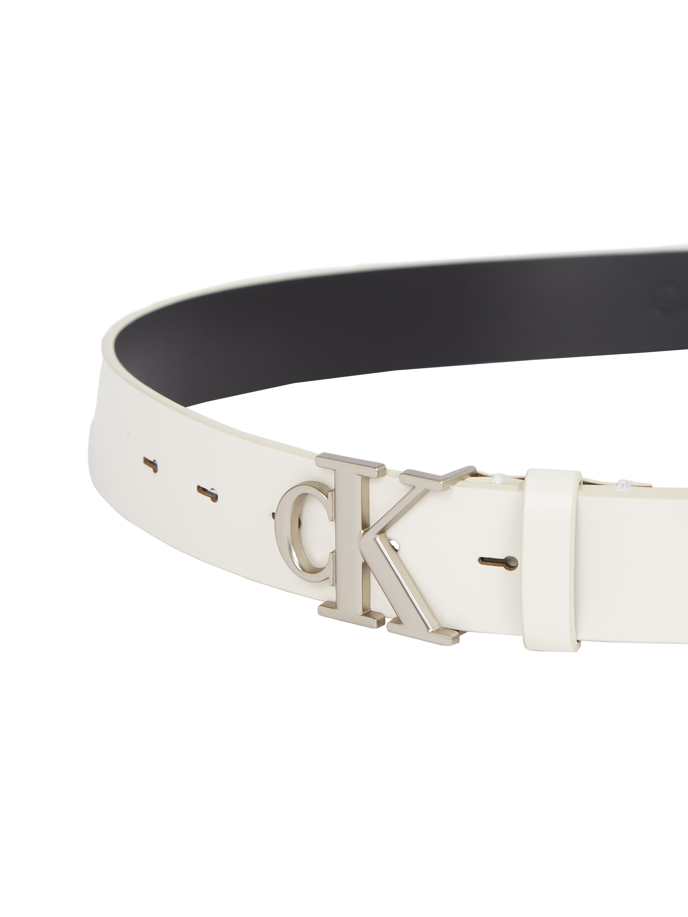 Calvin Klein Jeans Ledergürtel »MONO PLAQUE LTHR BELT 30MM«, mit Logoschnalle