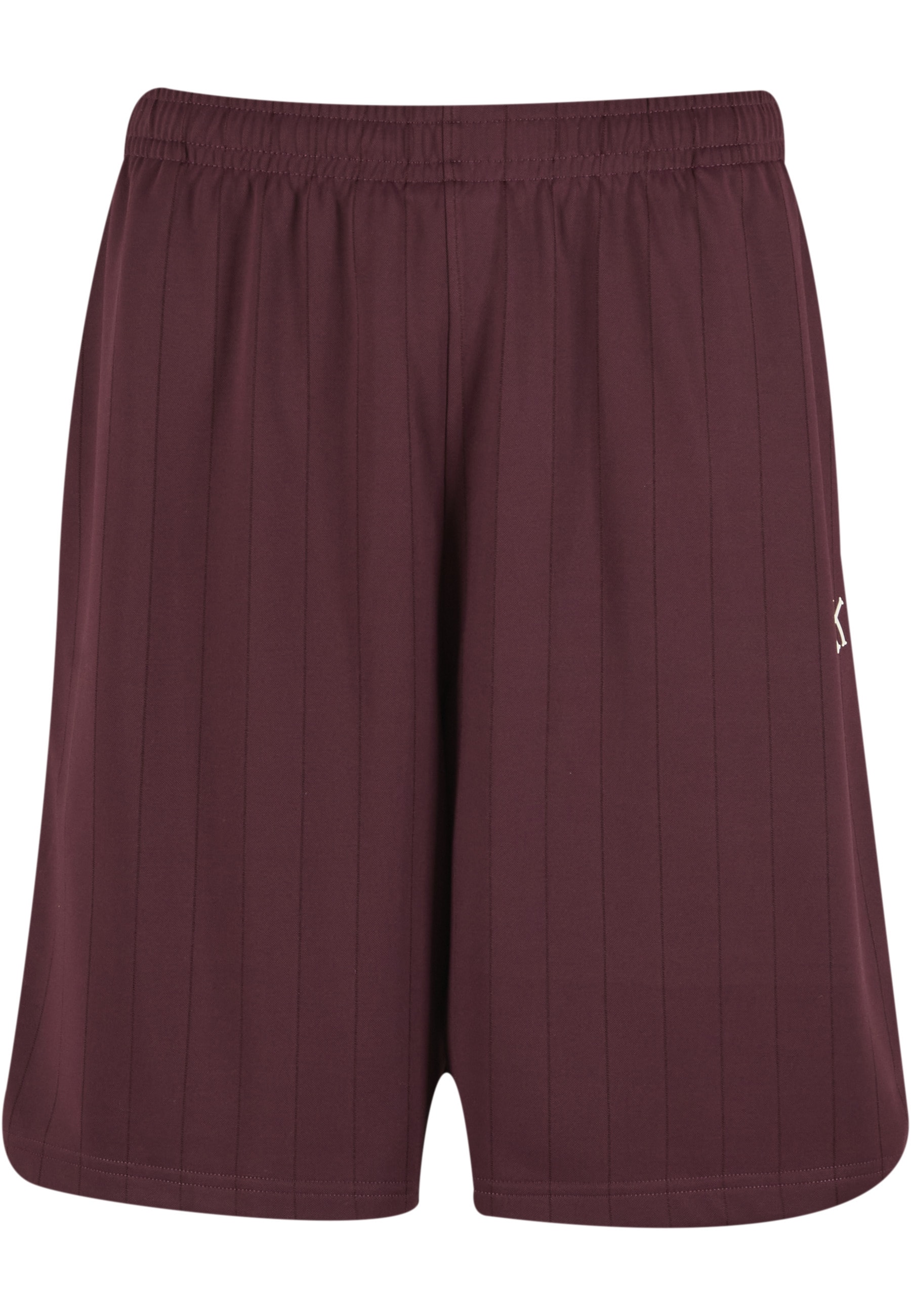 Karl Kani Sweatshorts "Karl Kani KK Insignia Shadow Pinstripe Soccer Shorts"