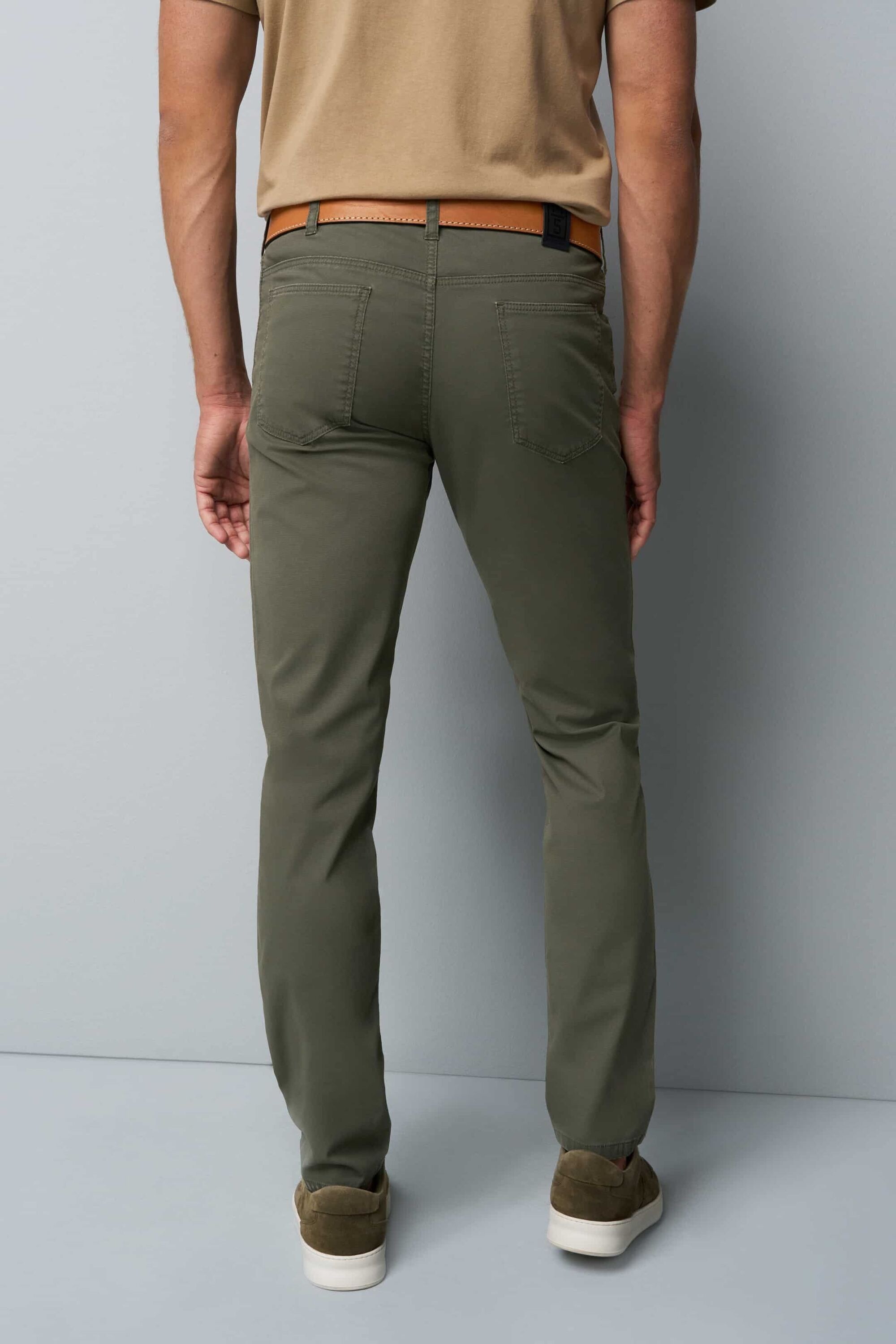 MEYER Chinos »M5 Slim«, aus Bio-Baumwolle