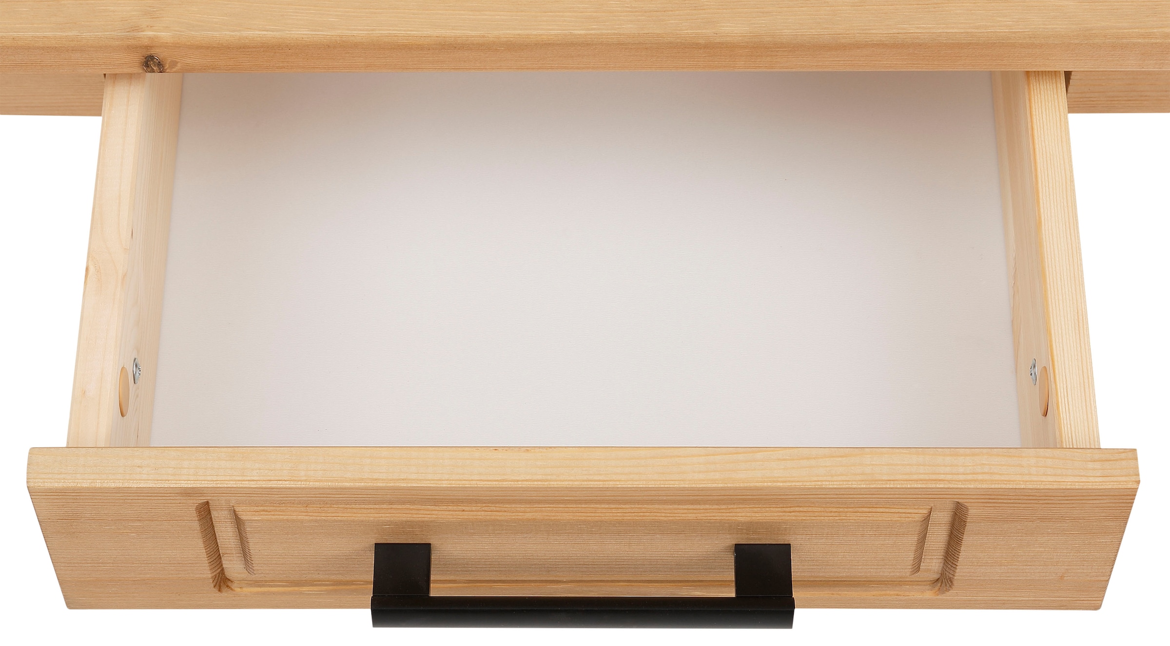 Home affaire Esstisch »Anabel«, aus massiver Kiefer, 6 Schubladen unter der Tischplatte, Breite 180 cm