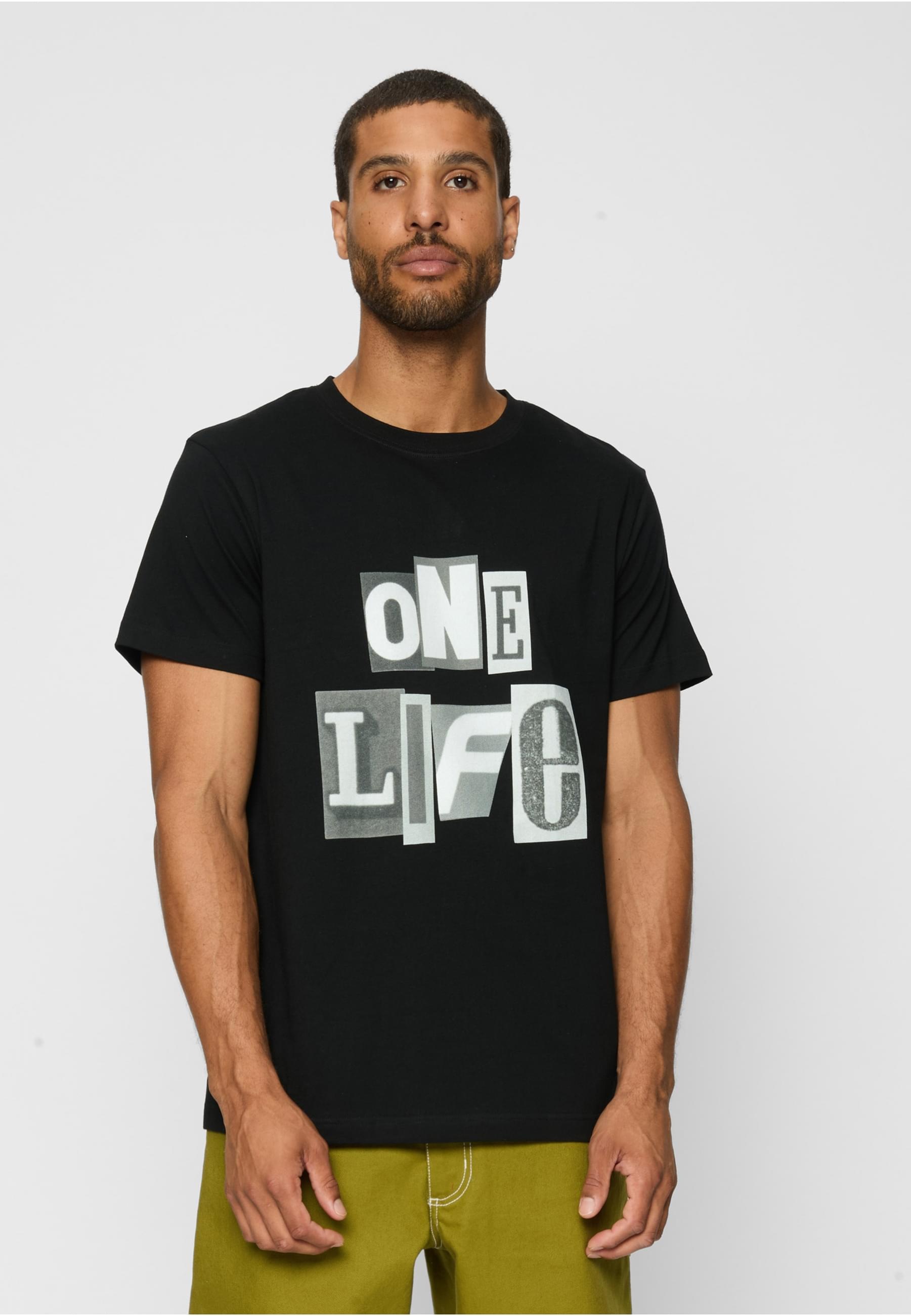 MisterTee T-Shirt »MisterTee Herren One Life Tee«, (1 tlg.)