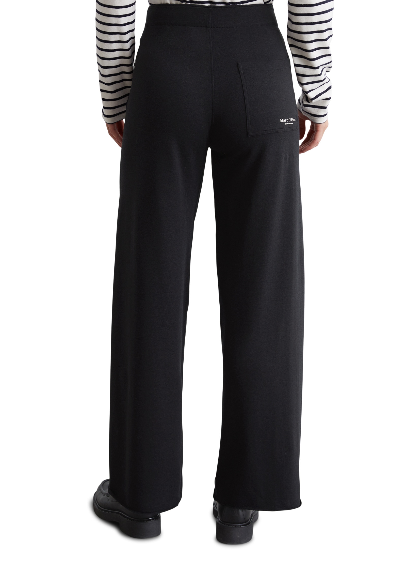 Marc O'Polo Jerseyhose »aus softem Organic-Cotton-Viskose-Mix«