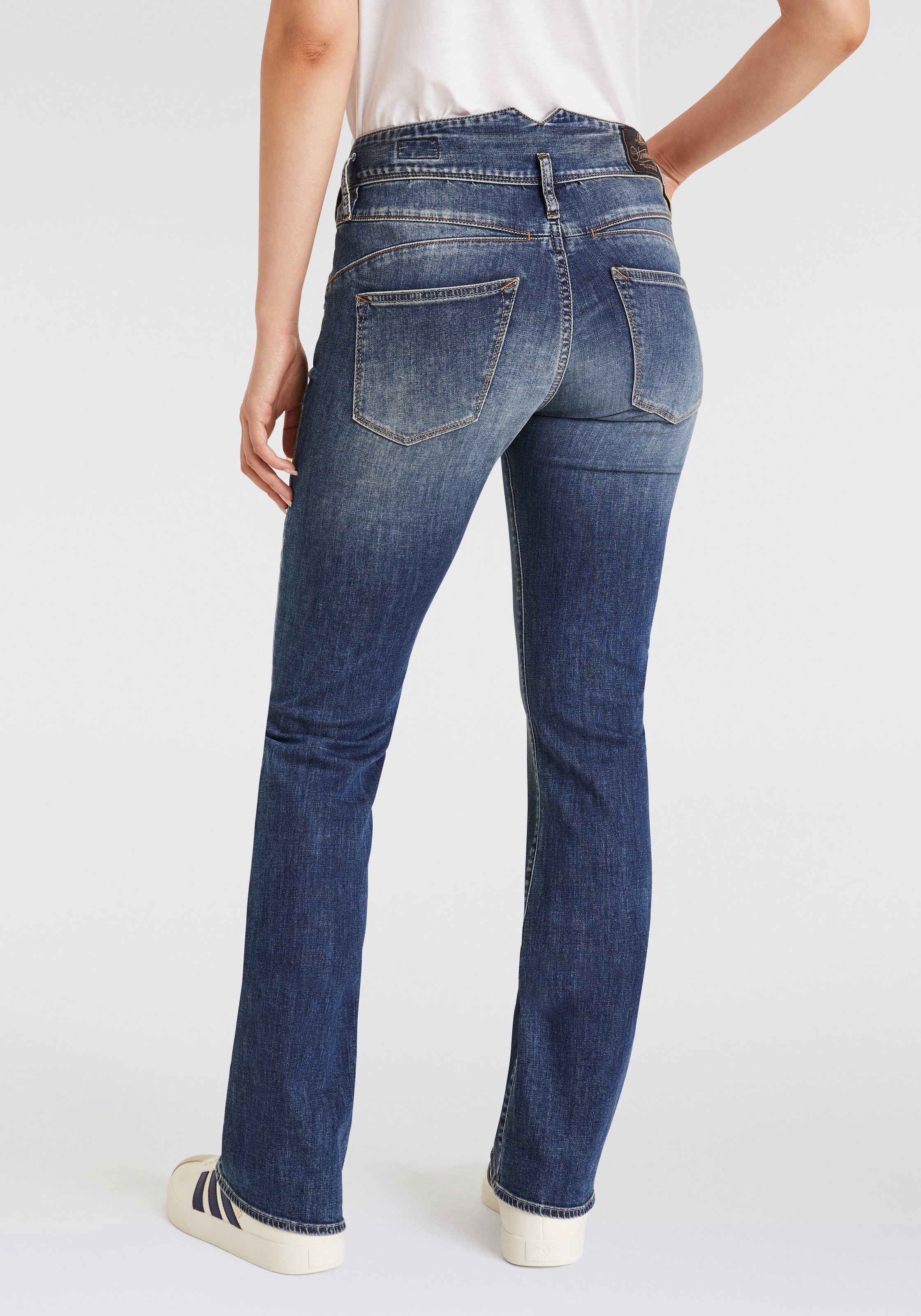 Herrlicher Bootcut-Jeans "Pearl Boot Denim Light", im Five-Pocket Style günstig online kaufen