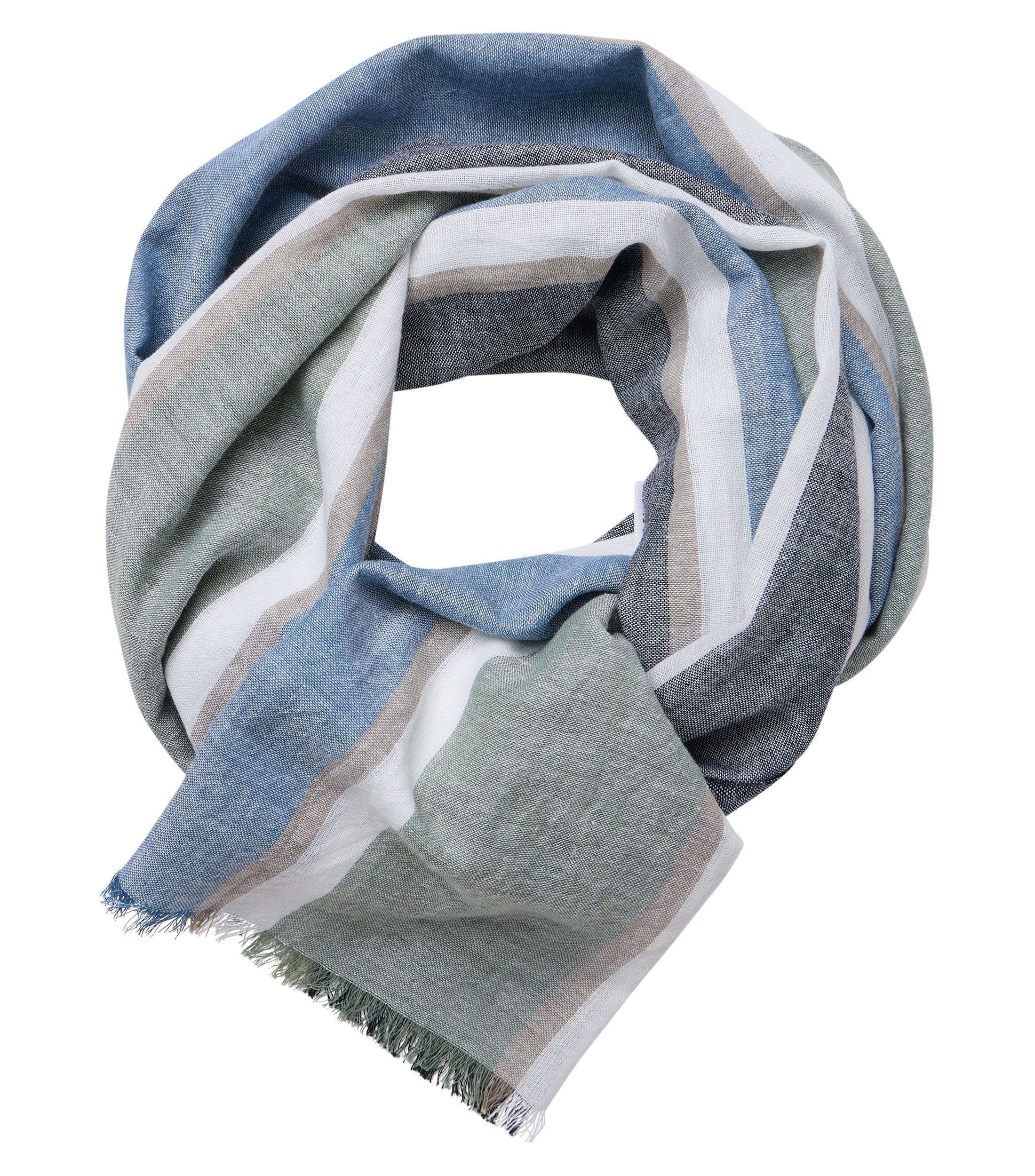 CASAMODA Herren Schal "CASAMODA Schal uni"grün, 100% Baumwolle, Modetücher