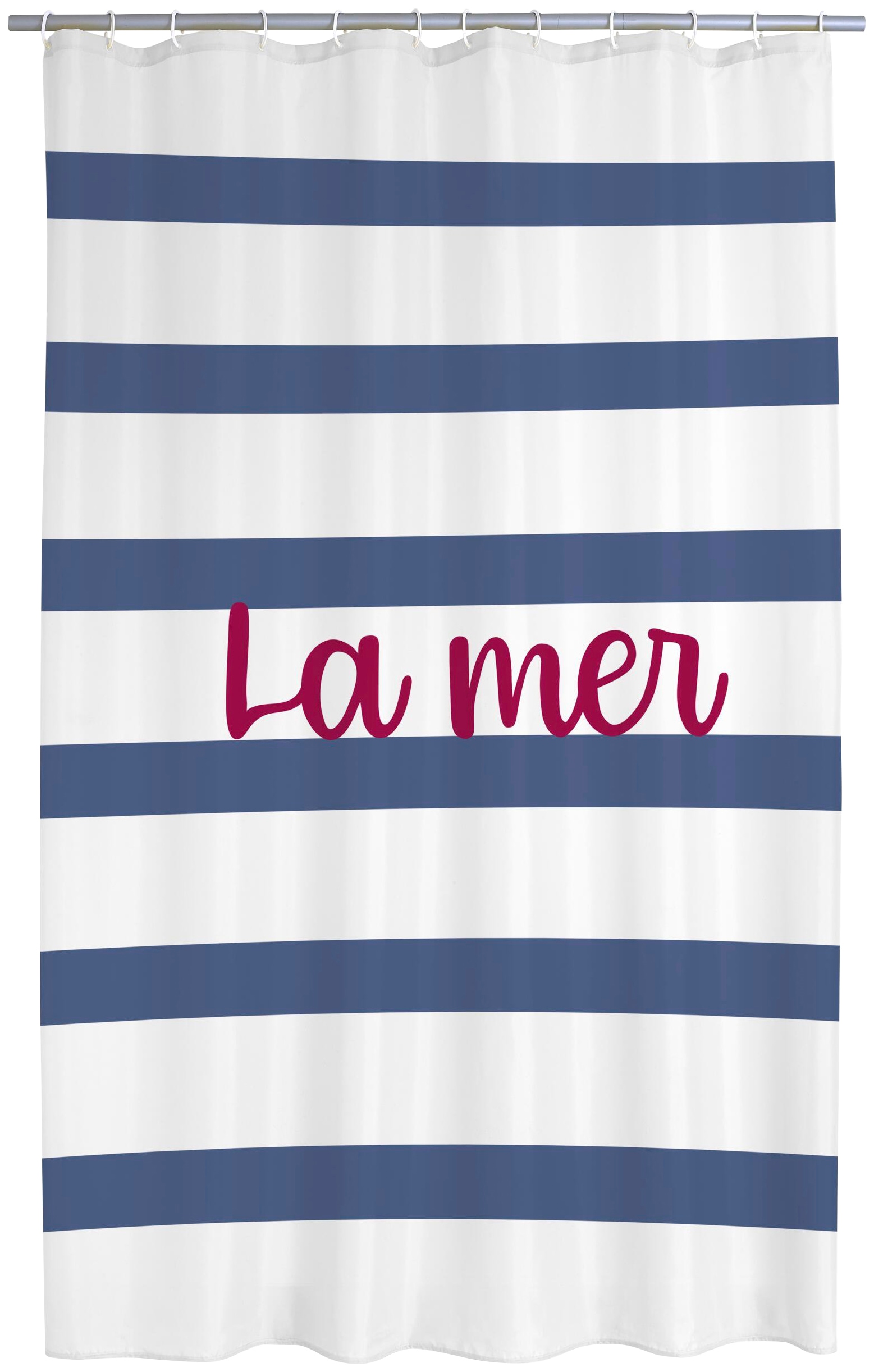 Duschvorhang »La Mer«, inkl. Duschvorhangringe