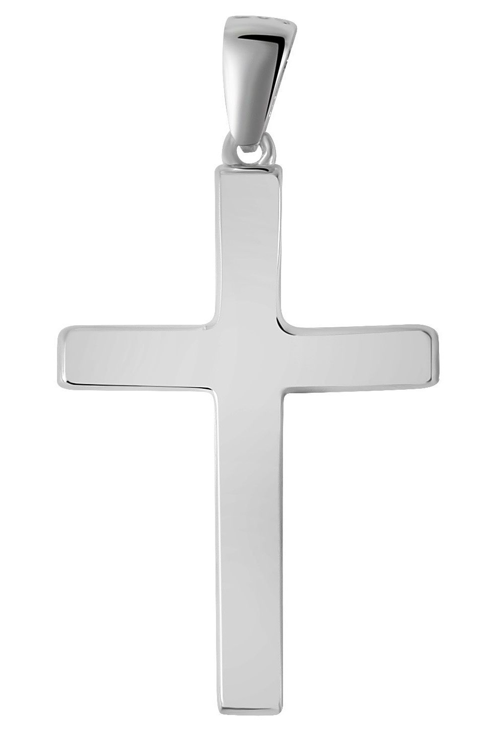 Adelia´s Kette ohne Anhänger »Unisex Halskette mit Anhänger – Kreuz aus 925 Silber« Geschenkidee: zeitlos und vielseitig