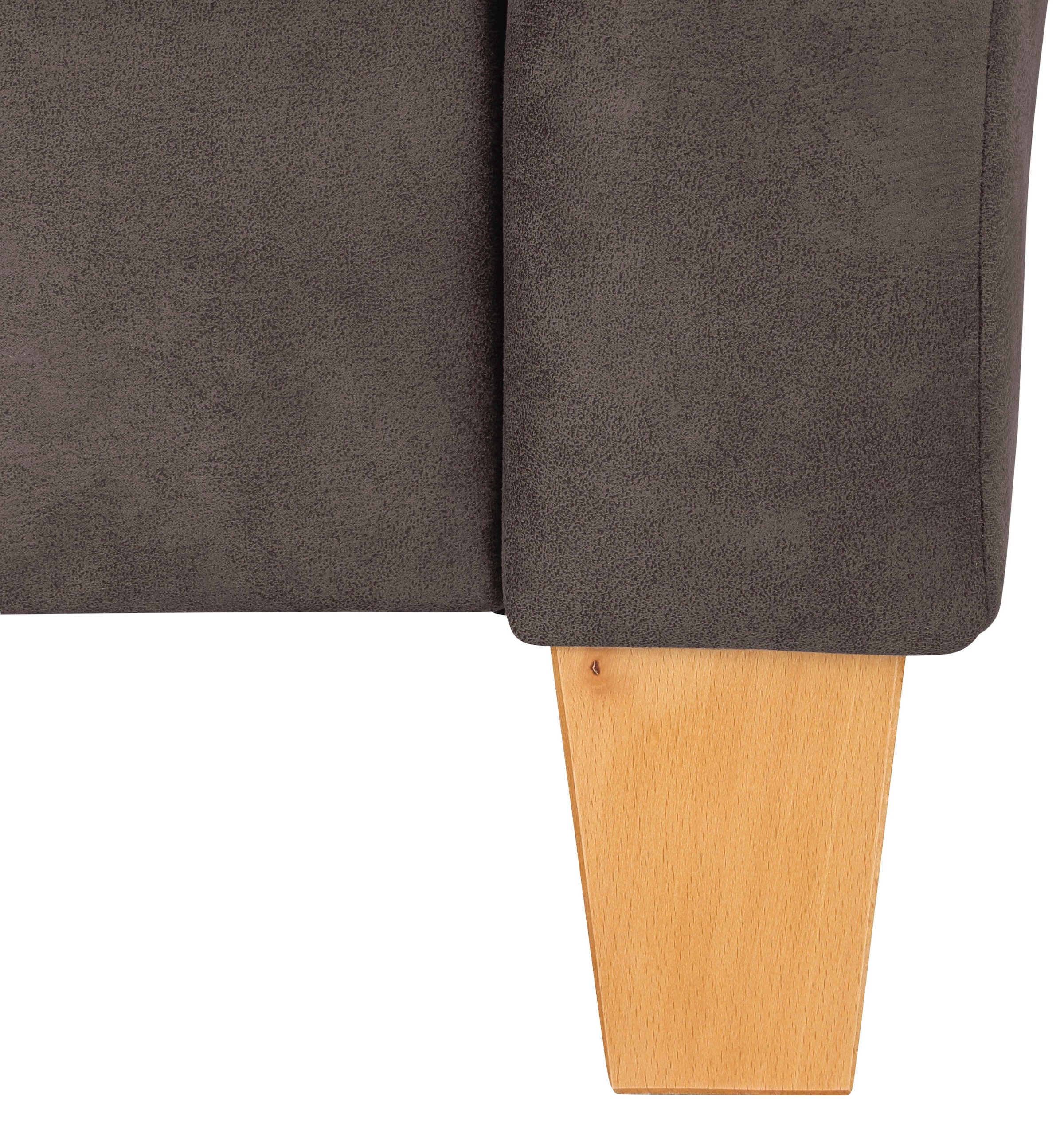 Home affaire Ecksofa »Conville L-Form«, Federkern, wahlweise mit Bettfunktion und Bettkasten bzw. Stauraum