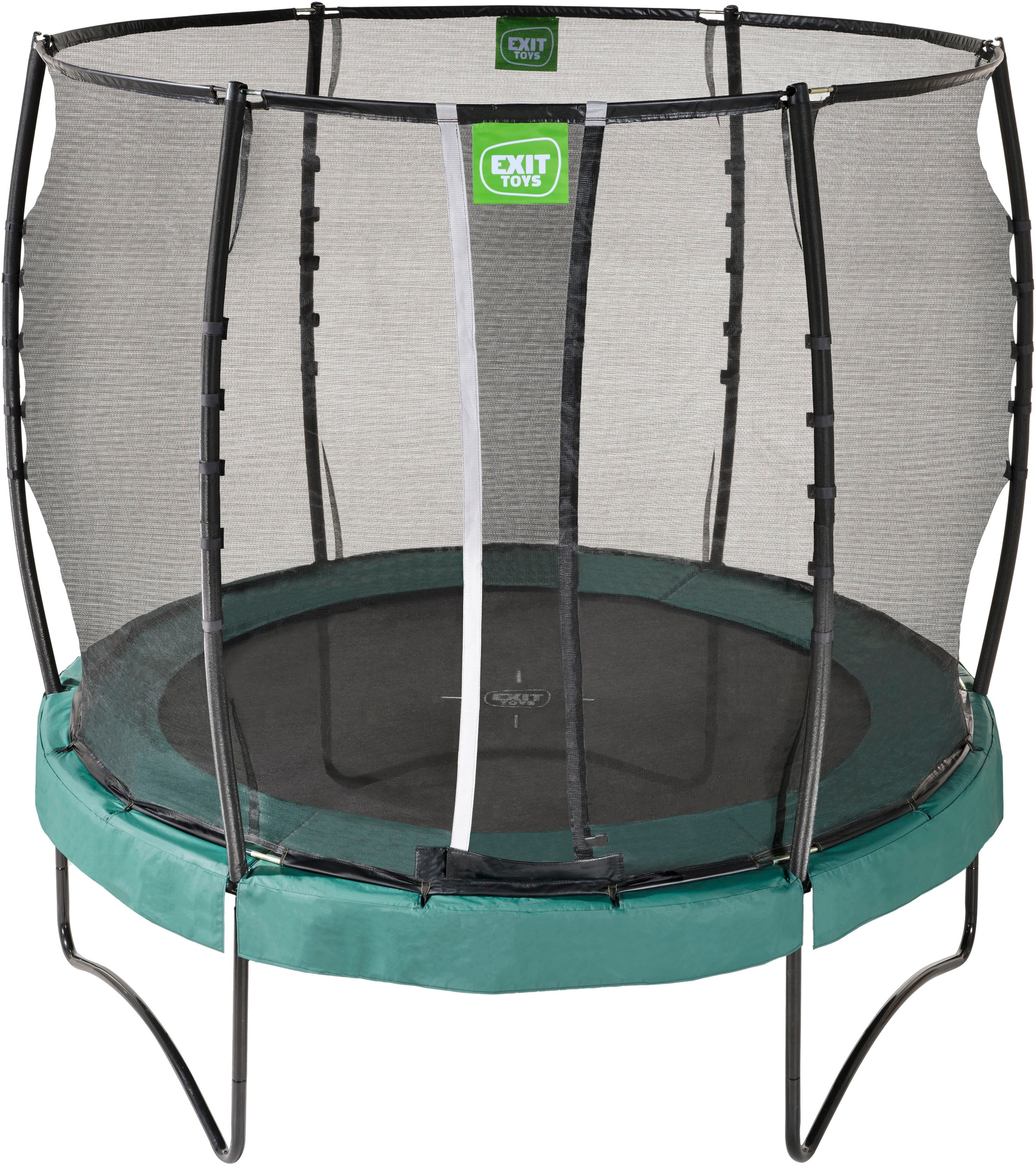 EXIT Gartentrampolin »Allure Premium, grün«, mit Sicherheitsnetz
