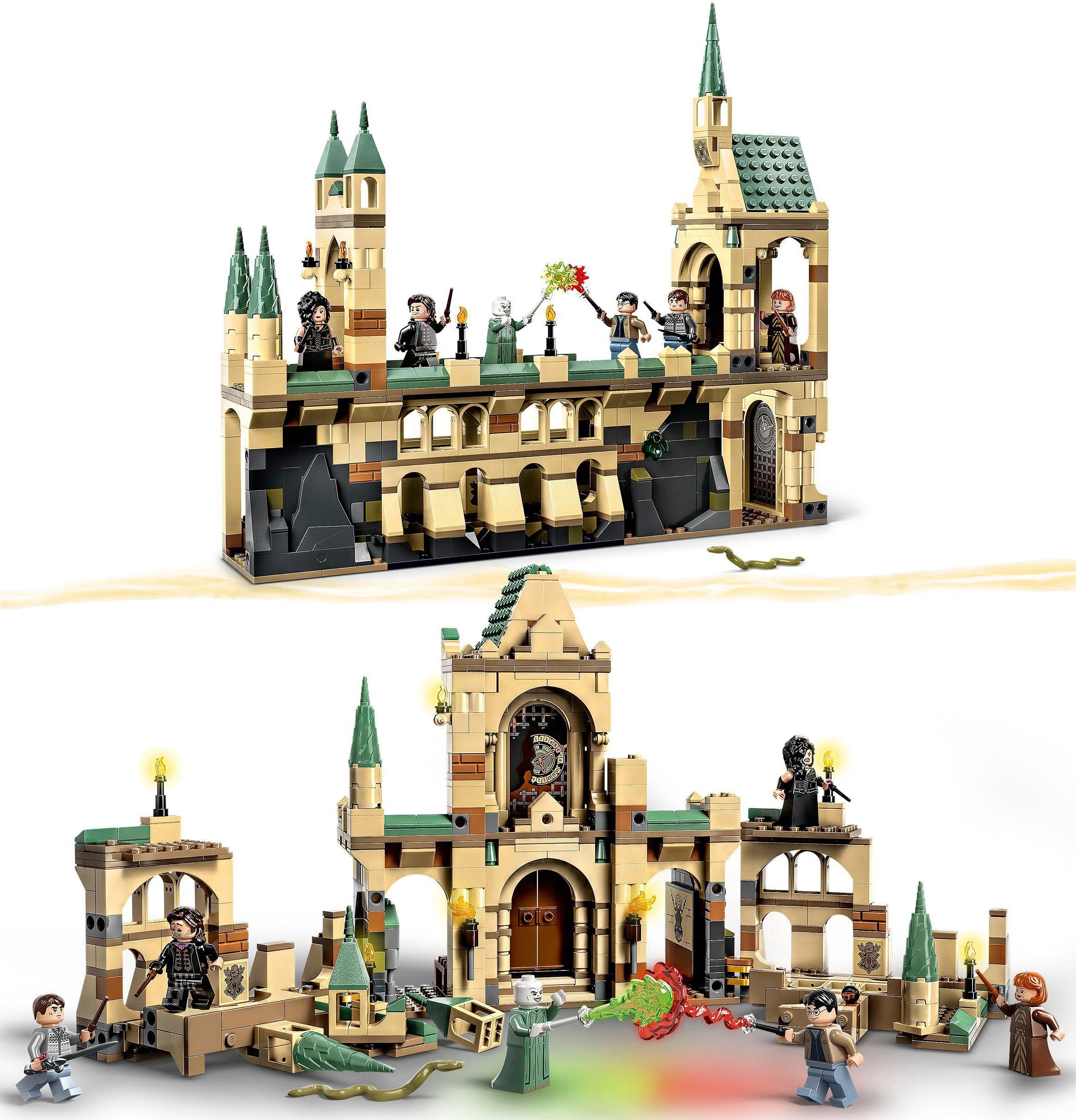 LEGO® Konstruktionsspielsteine »Der Kampf um Hogwarts (76415), LEGO® Harry Potter«, (730 St.), Made in Europe