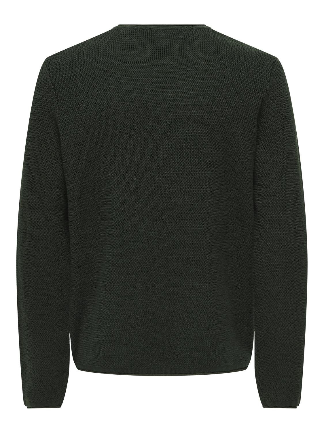 ONLY & SONS Strickpullover ONSERIC REG 12 STRUC CREW KNIT günstig online kaufen