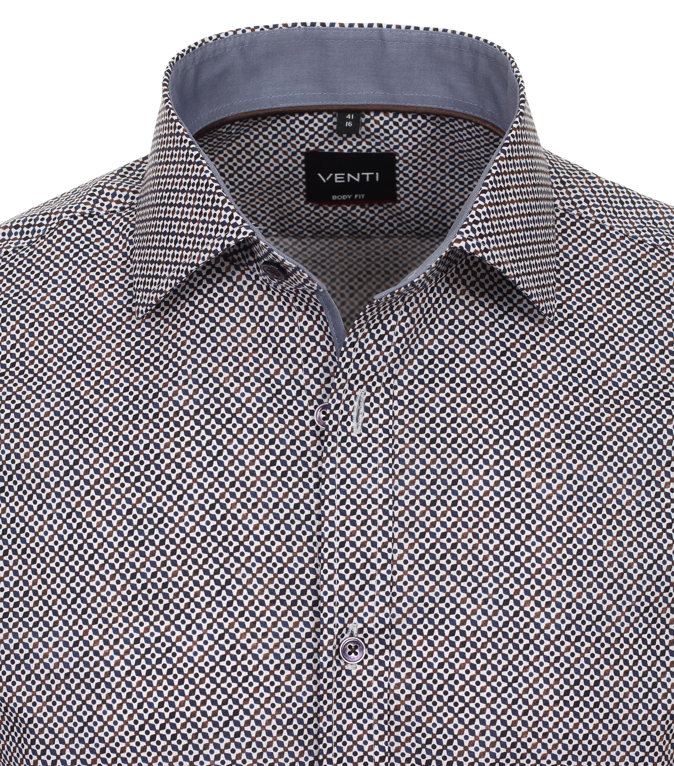 Thumbnail - VENTI Businesshemd "VENTI Businesshemd Print"