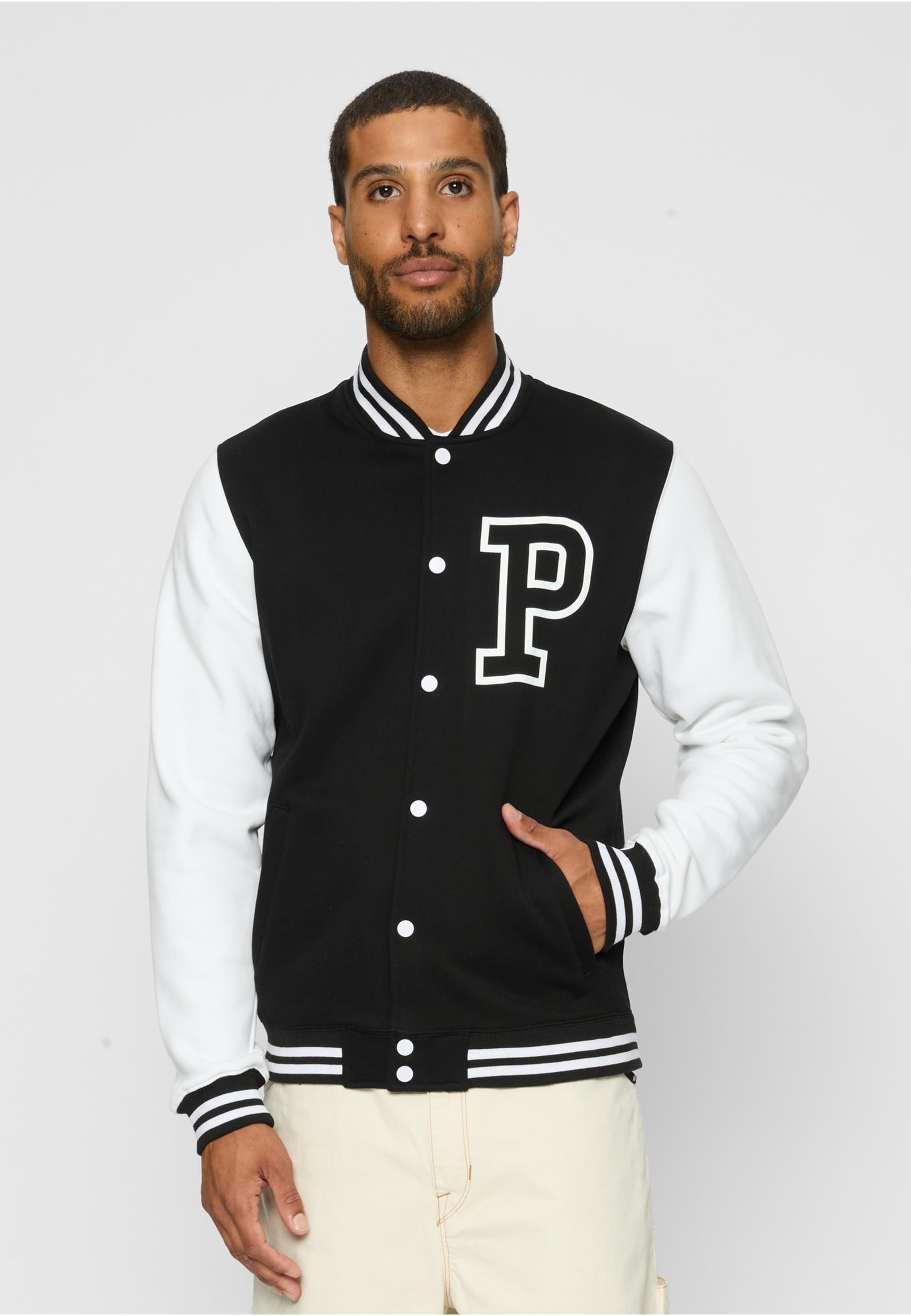 MisterTee Collegejacke »MisterTee Herren Pray College Jacket«, (1 St.)
