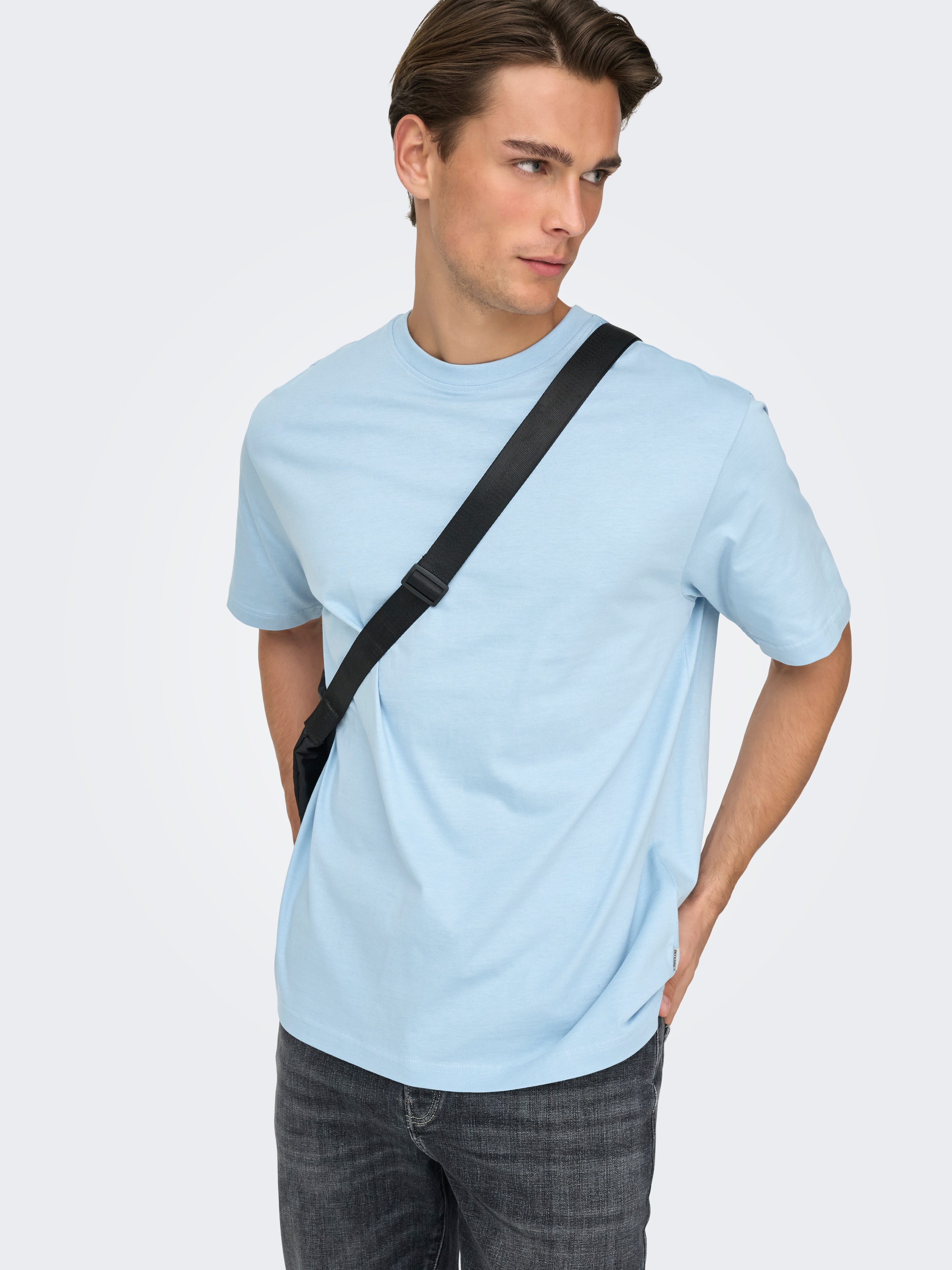 ONLY & SONS "ONSFRED RLX SS TEE" Baumwolle, relaxed fit günstig online kaufen