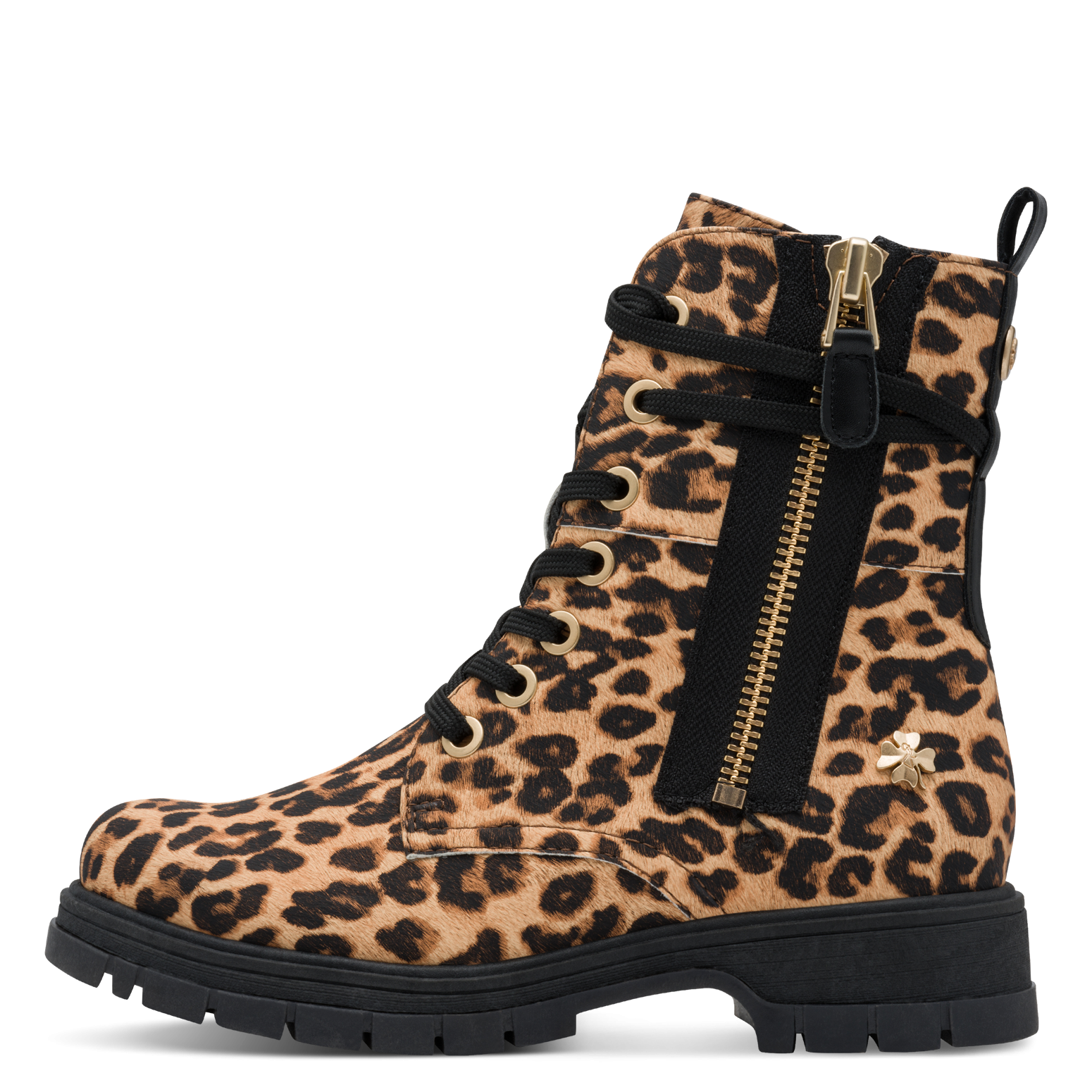 MARCO TOZZI by GMK Schnürboots, Blockabsatz, Schnürstiefelette im Animal Lo günstig online kaufen