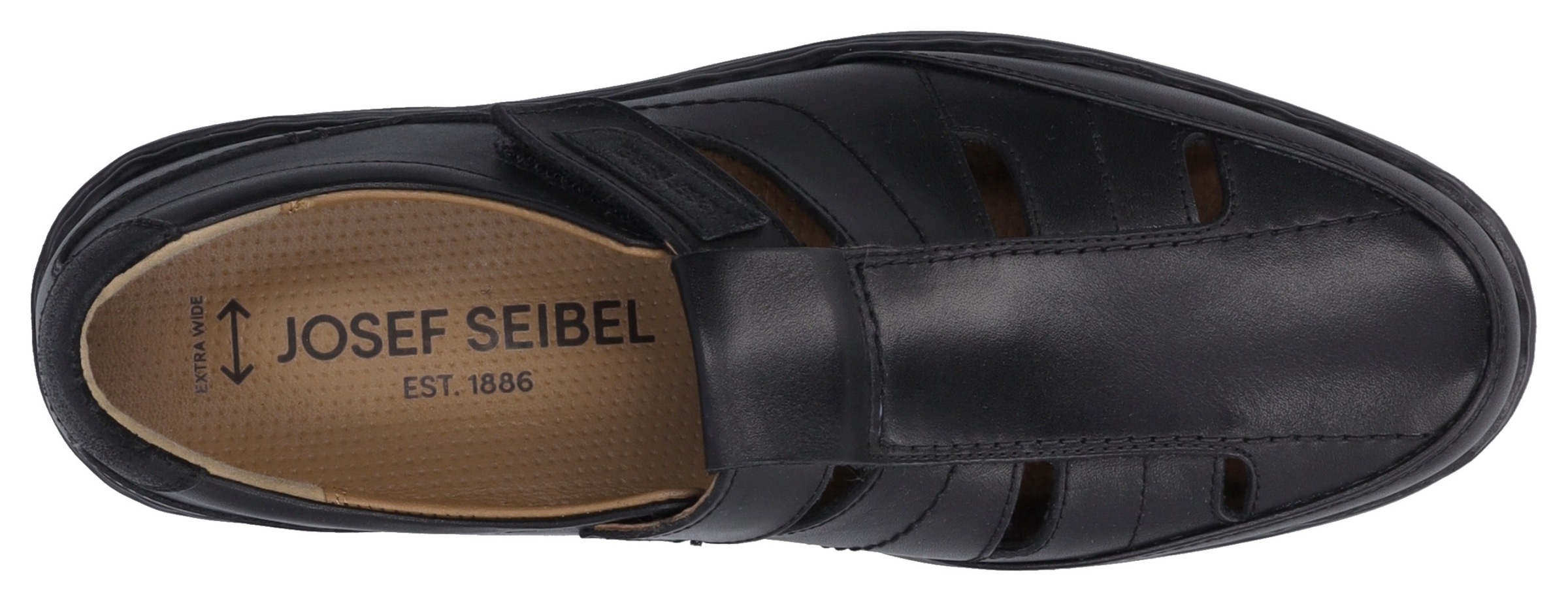 Josef Seibel Klettschuh »Alastair 08«, Bäcker Sandale, Halbschuh, Komfortschuh in extraweiter Passform