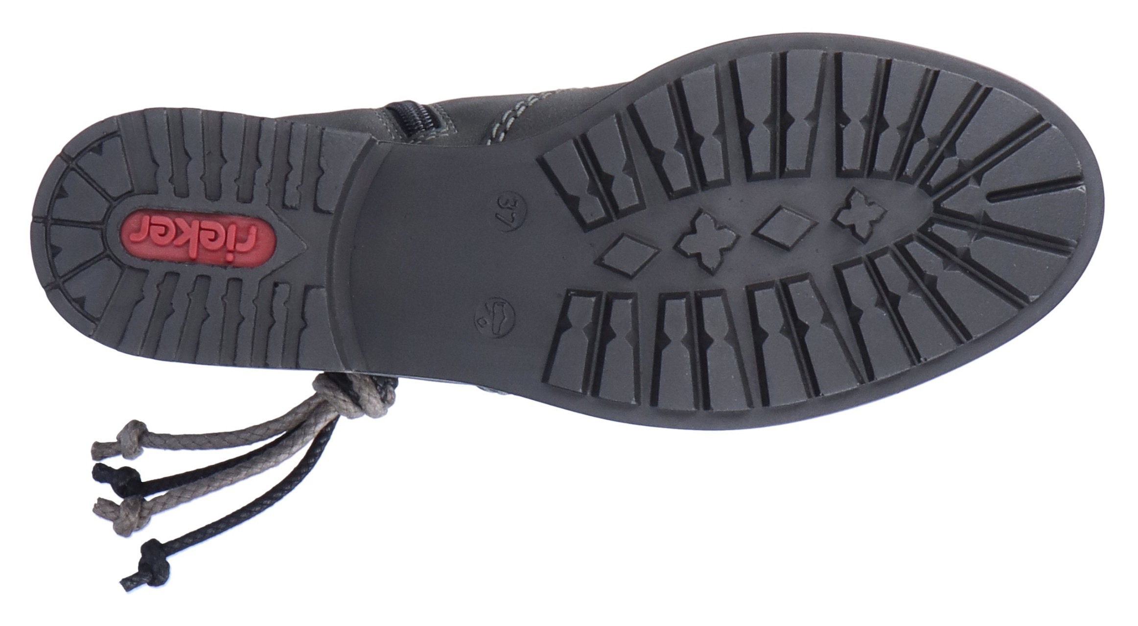 Thumbnail - Rieker Winterstiefelette mit Zierbänder am slouchy Schaft