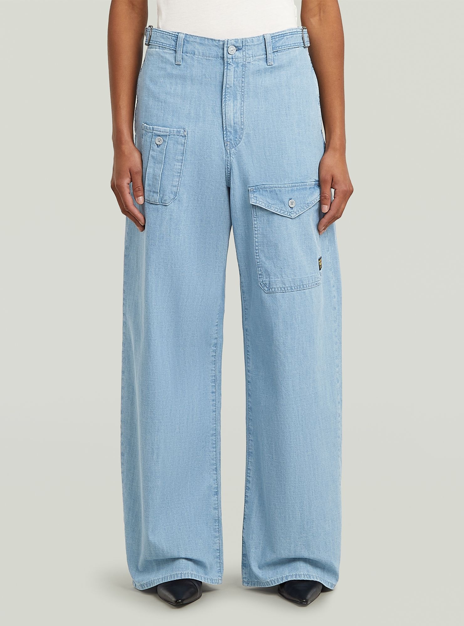 G-STAR 5-Pocket-Jeans "Belted Cargo Loose Jeans" günstig online kaufen