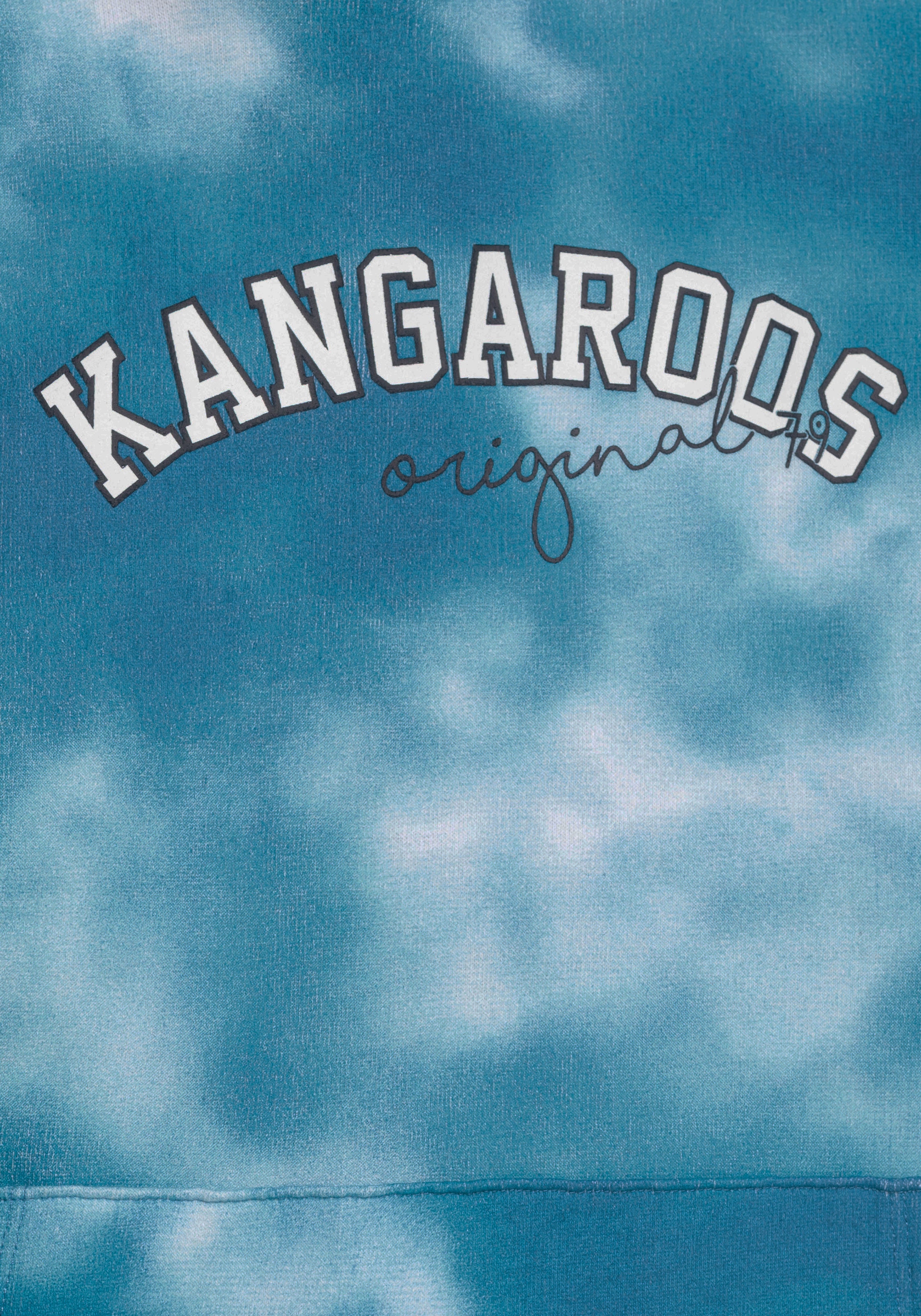 KangaROOS Kapuzensweatshirt »Kangaroos Jungen«, mit Batik-Print allover bestellen | BAUR online