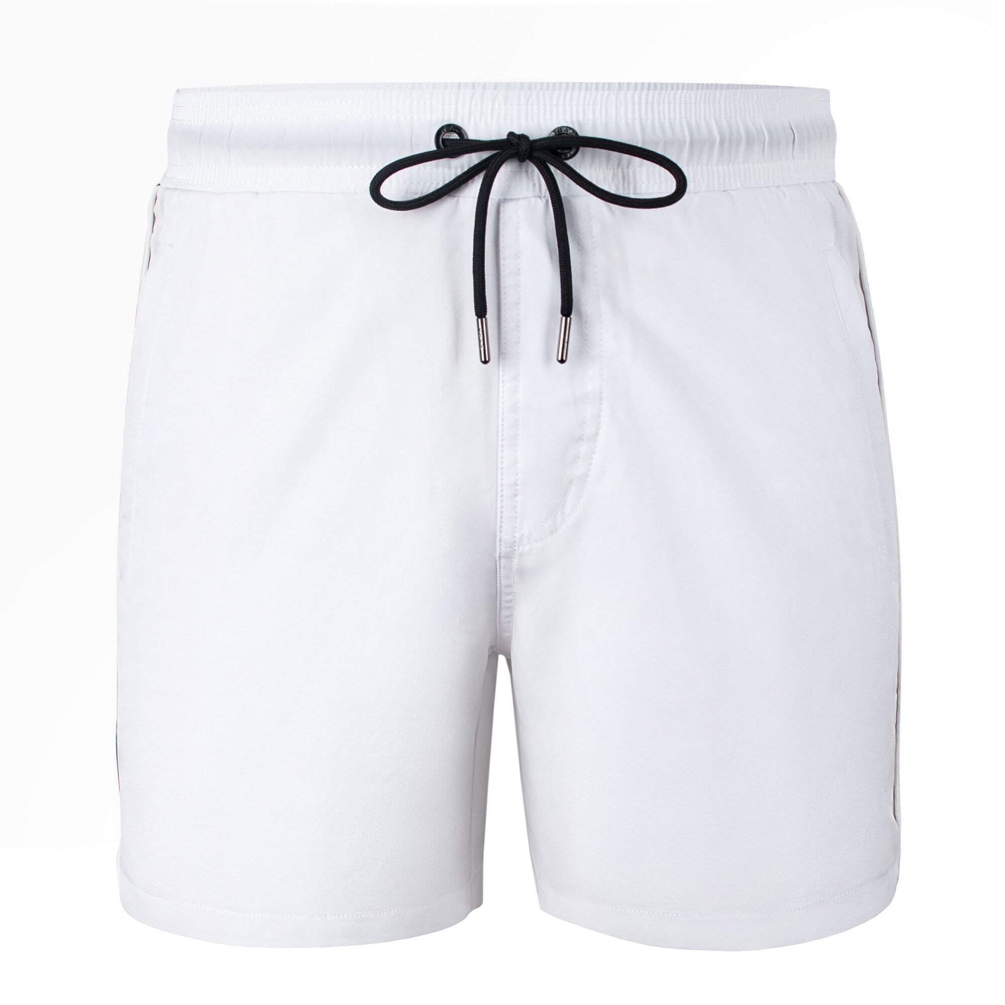 YEAZ Herren Badeshorts "Badeshorts SEABEAT", weiß, Gr. L, Obermaterial: 92% Polyester PES. 8% Elasthan EL., Badehosen