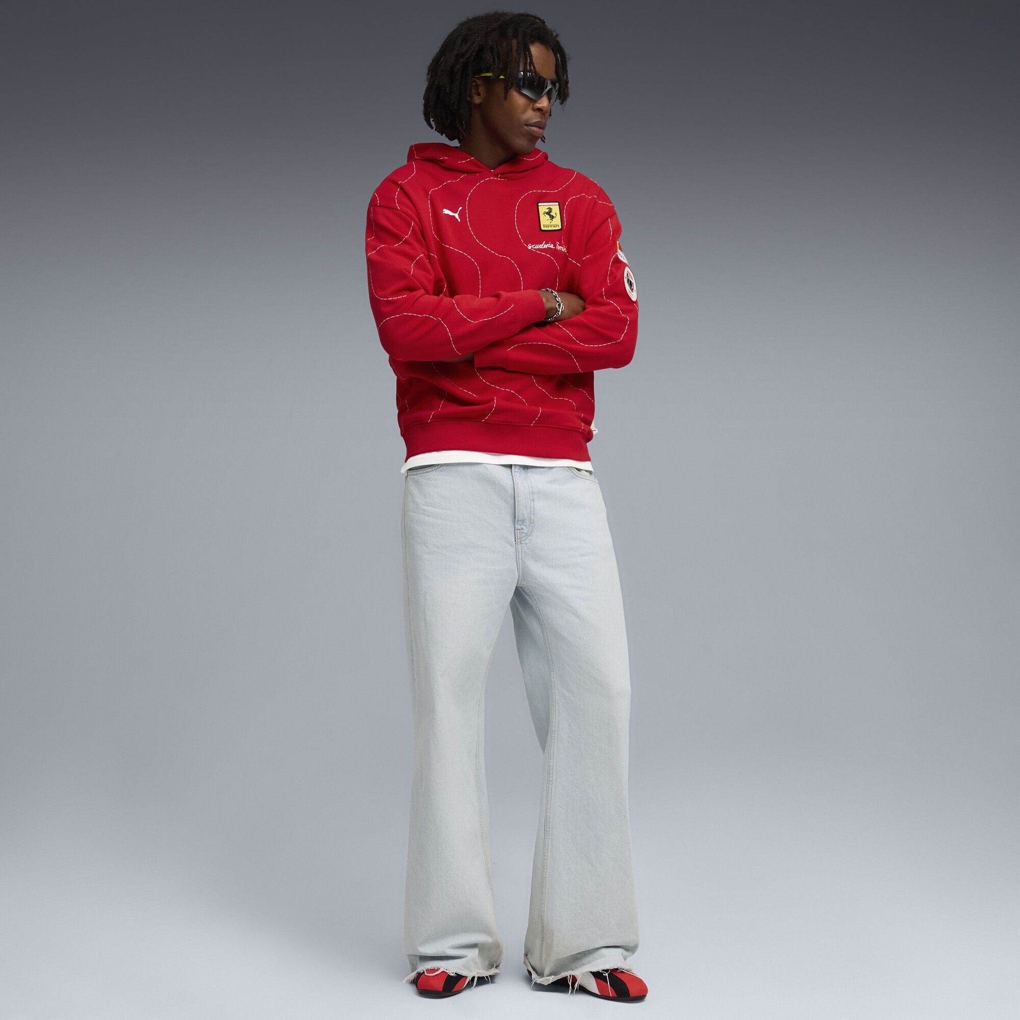 PUMA Sweatjacke »Scuderia Ferrari HP Monza Hoodie Herren«