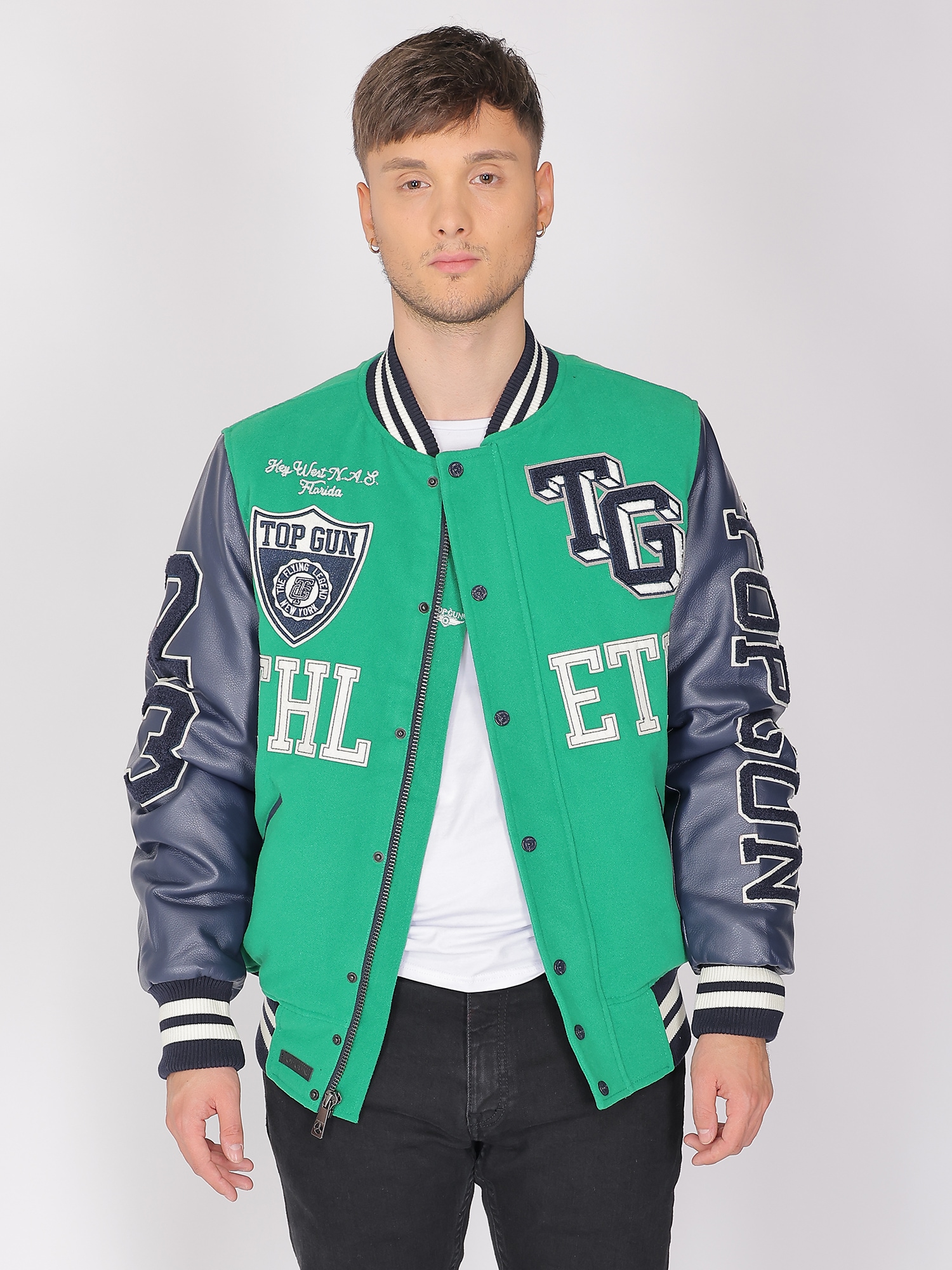 TOP GUN Collegejacke »TG23001«