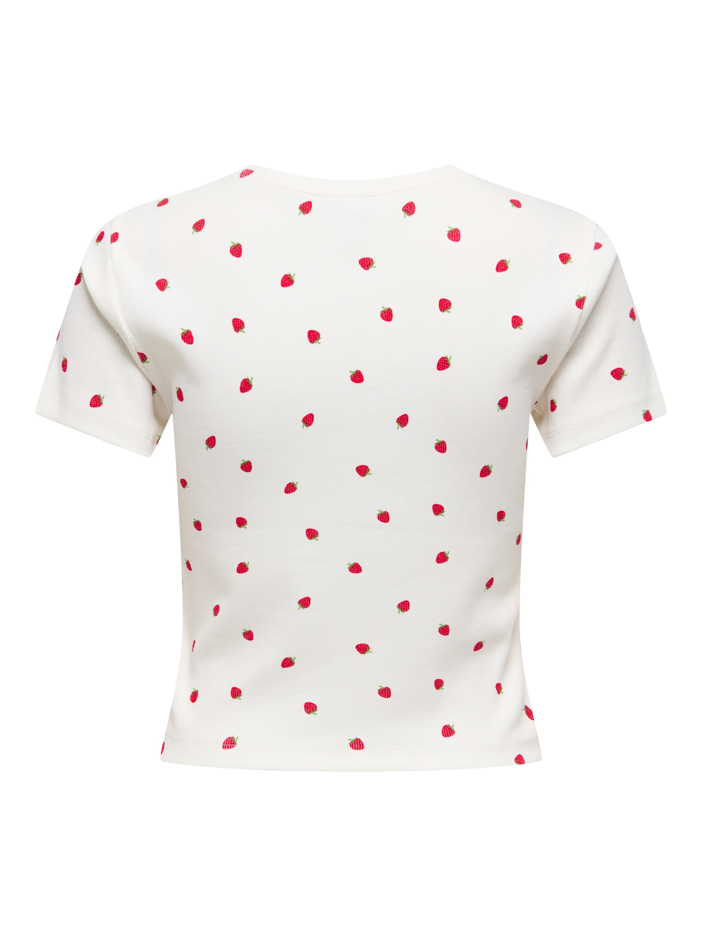 ONLY Kurzarmshirt "ONLFENJA LIFE SS AOP TOP JRS NOOS" Baumwollmischung, Cro günstig online kaufen