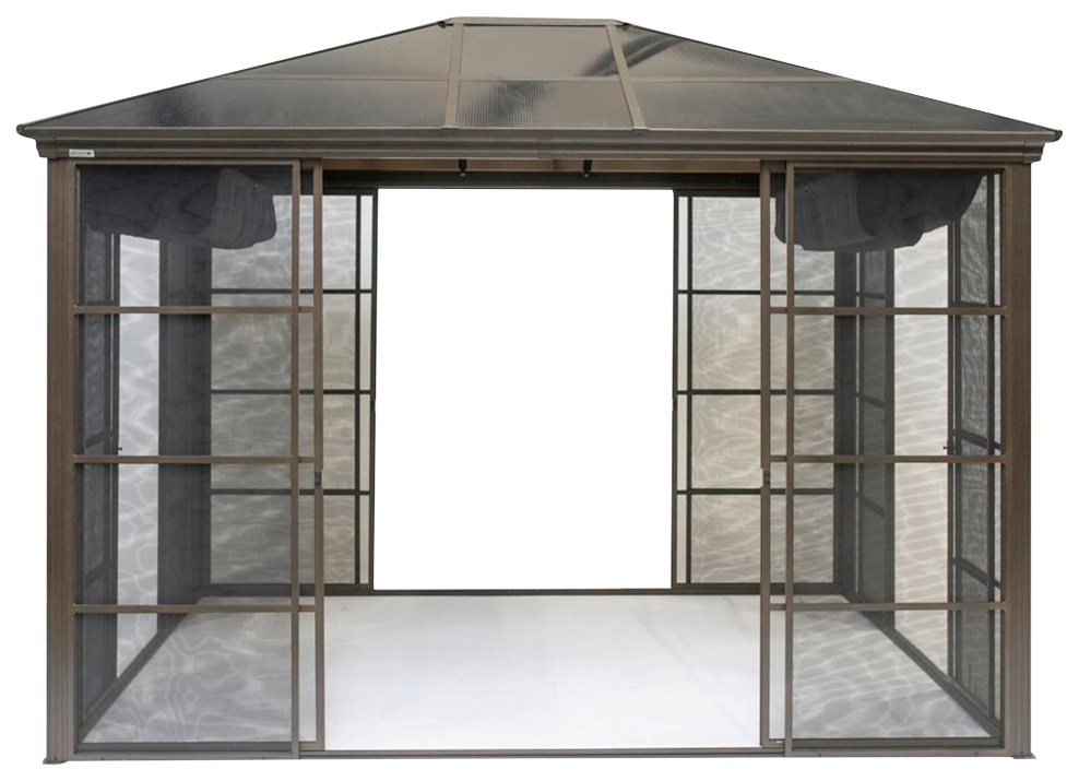 Sojag Pavillon "Castel 10x12", (Set), BxT: 297x362 cm, inkl. Sonnensegel günstig online kaufen
