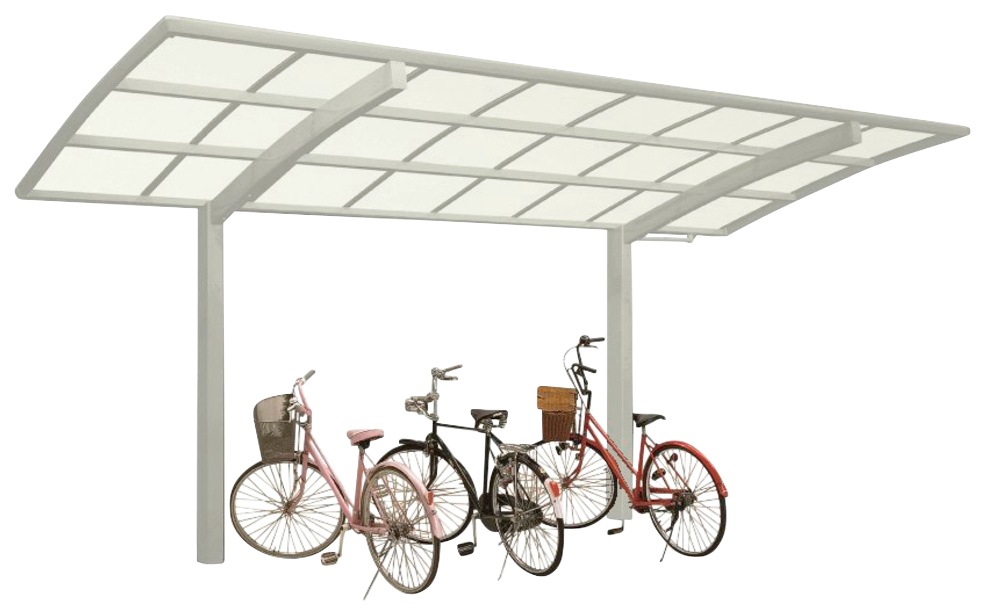 Ximax Einzelcarport "Portoforte Mini Typ 60 Standard-Edelstahl-Look", Aluminium, 185 cm, edelstahlfarben, Aluminium