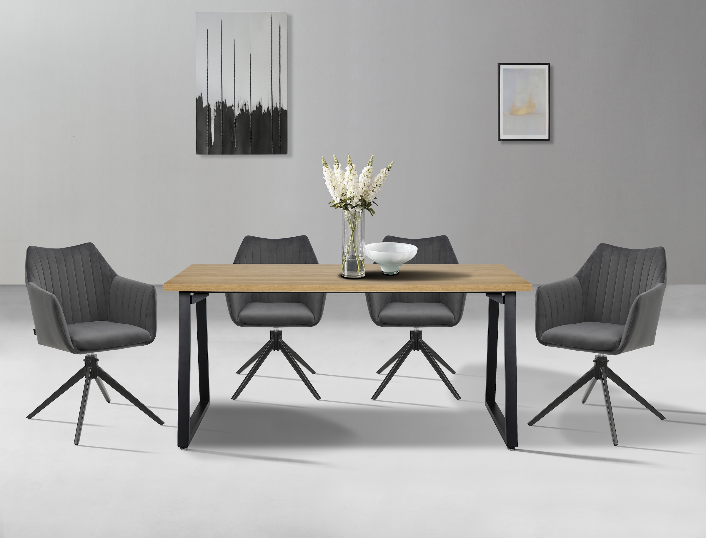 OTTO home Esszimmerstuhl "Tampa" (Set) 2 Stk.mit Drehfunktion 360 Grad günstig online kaufen