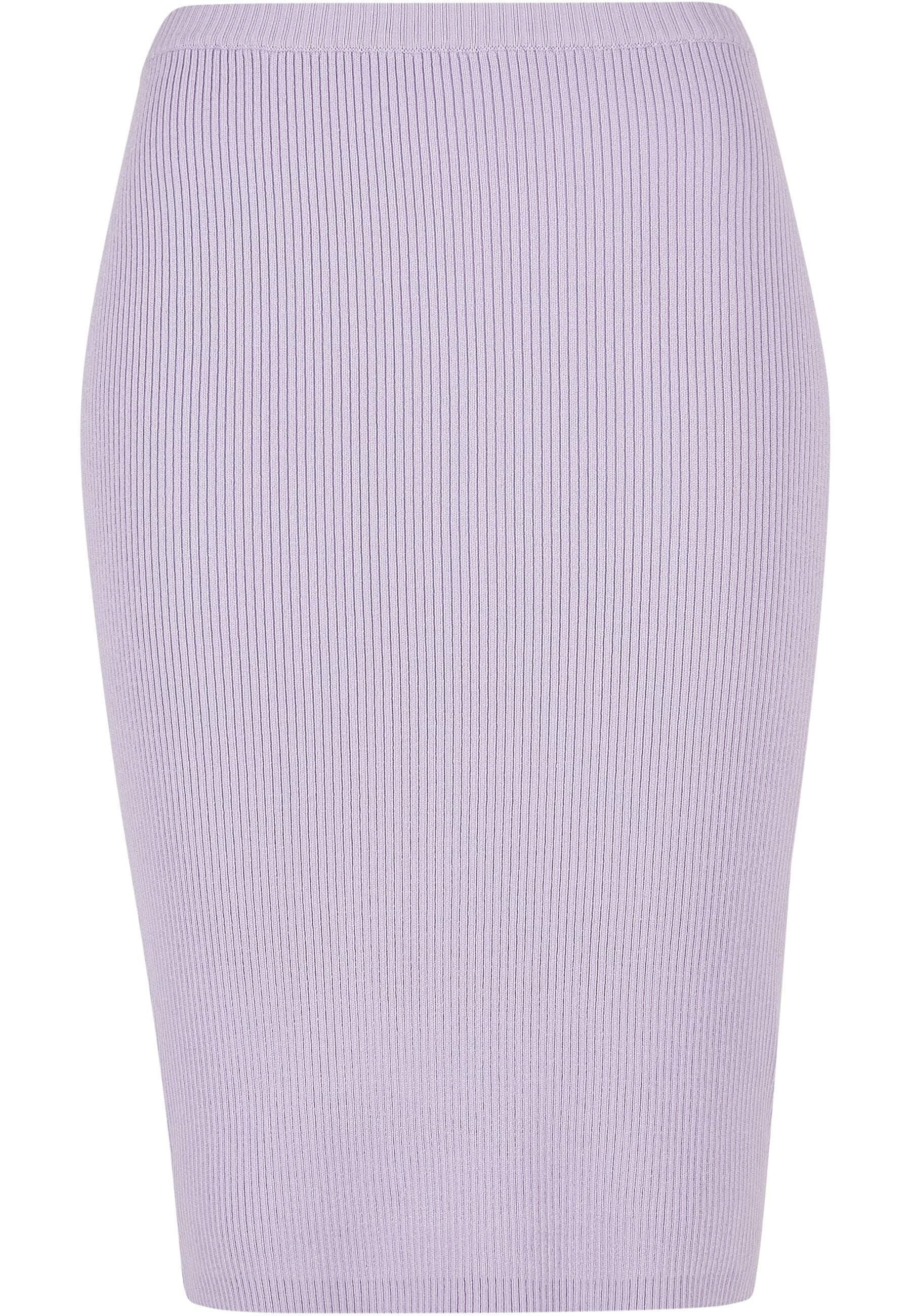 URBAN CLASSICS Sommerrock »Urban Classics Damen Ladies Rib Knit Midi Skirt«, (1 tlg.)