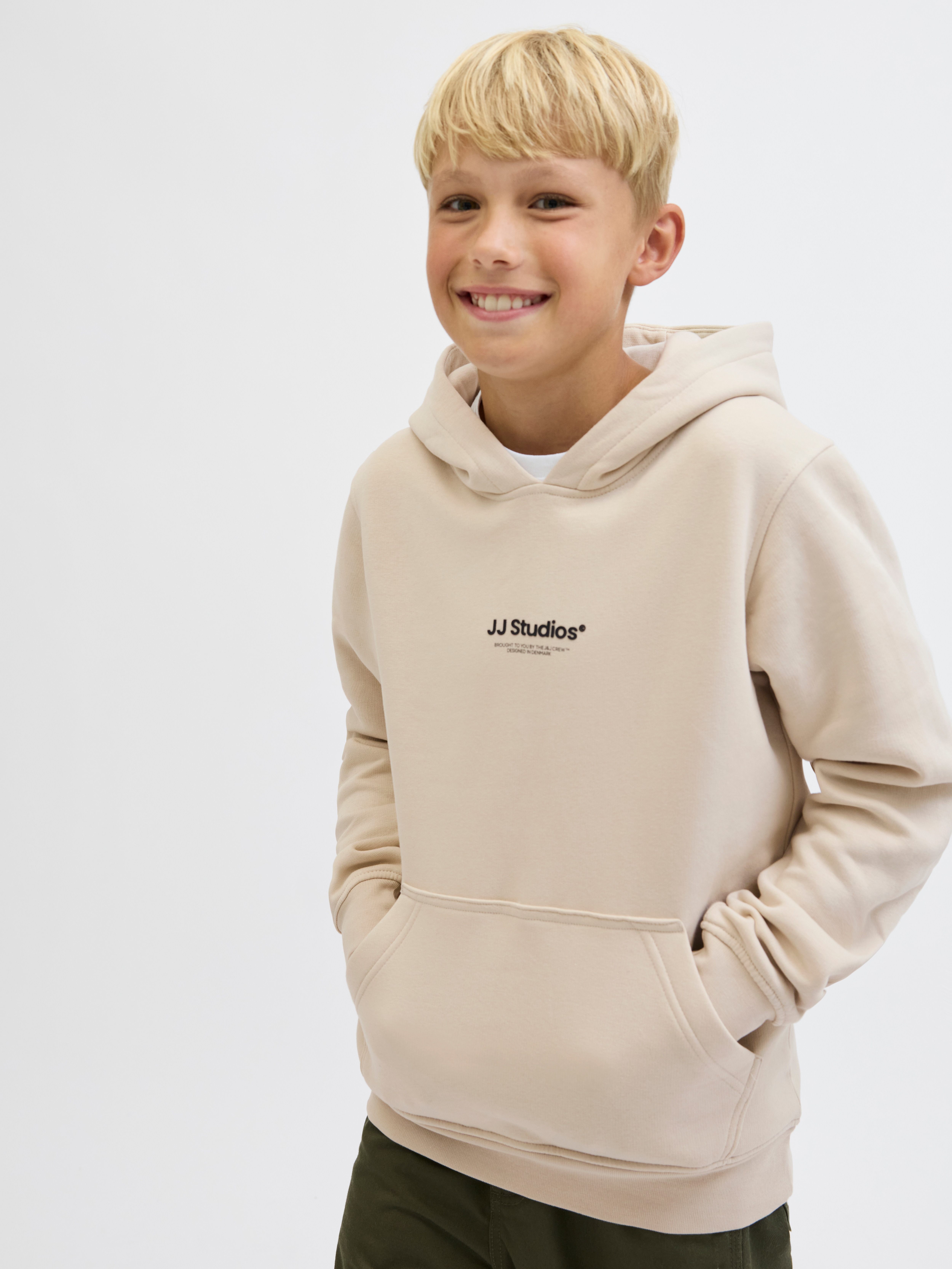 Thumbnail - Jack & Jones Junior Kapuzensweatshirt "JJESOHO SWEAT HOOD NOOS JNR", Baumwollmischung, relaxed fit
