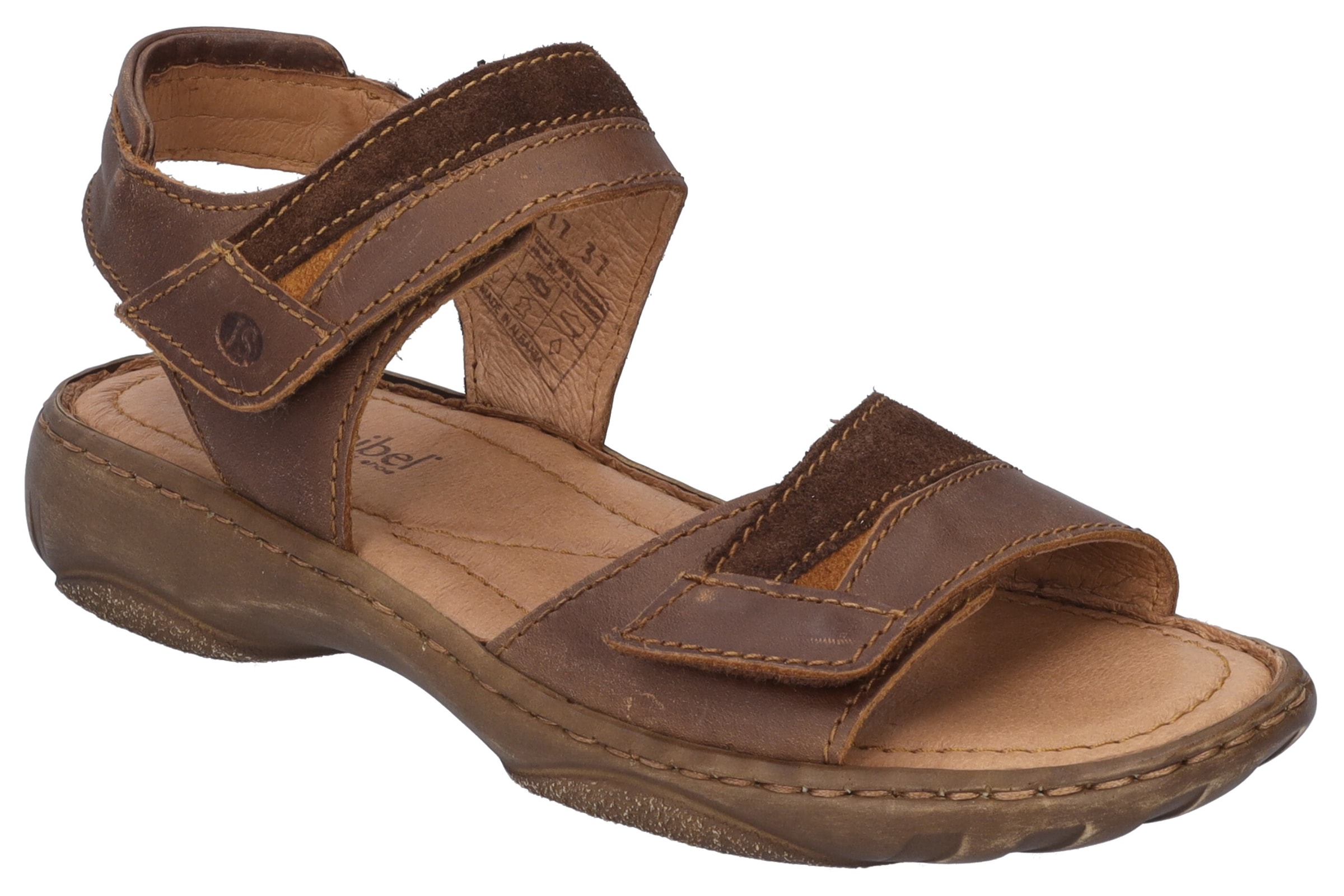 Josef Seibel Sandale "Debra 19", Sommerschuh, Sandalette, Klettschuh, mit praktischem Klettverschluss